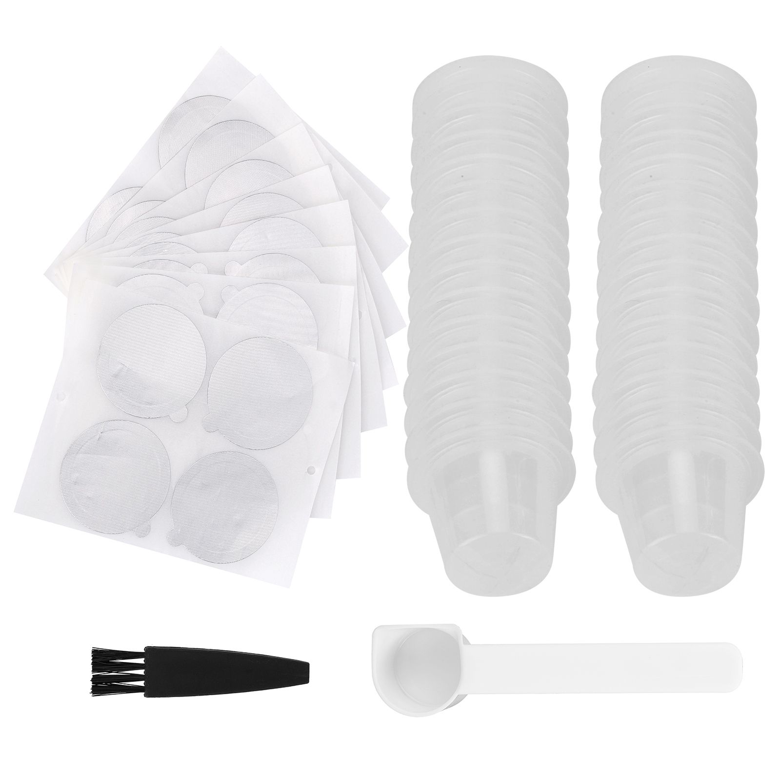 Fit for Nespresso Disposable Coffee Capsule Shell Coffee Powder Filter Cup Kit view 2