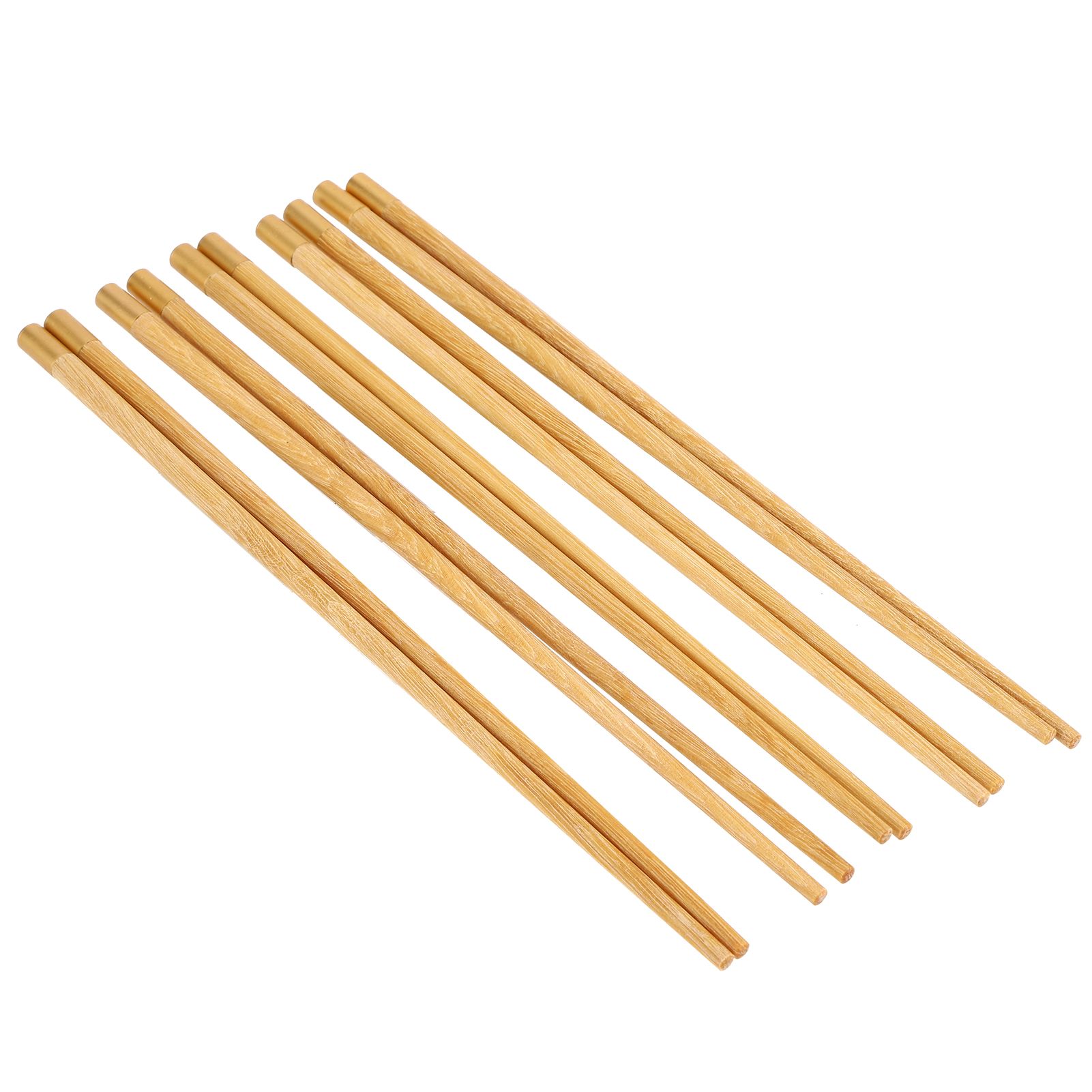 5 Pairs Chinese Style Wooden Chopsticks Set Safe Handcrafted Tableware Gift view 5