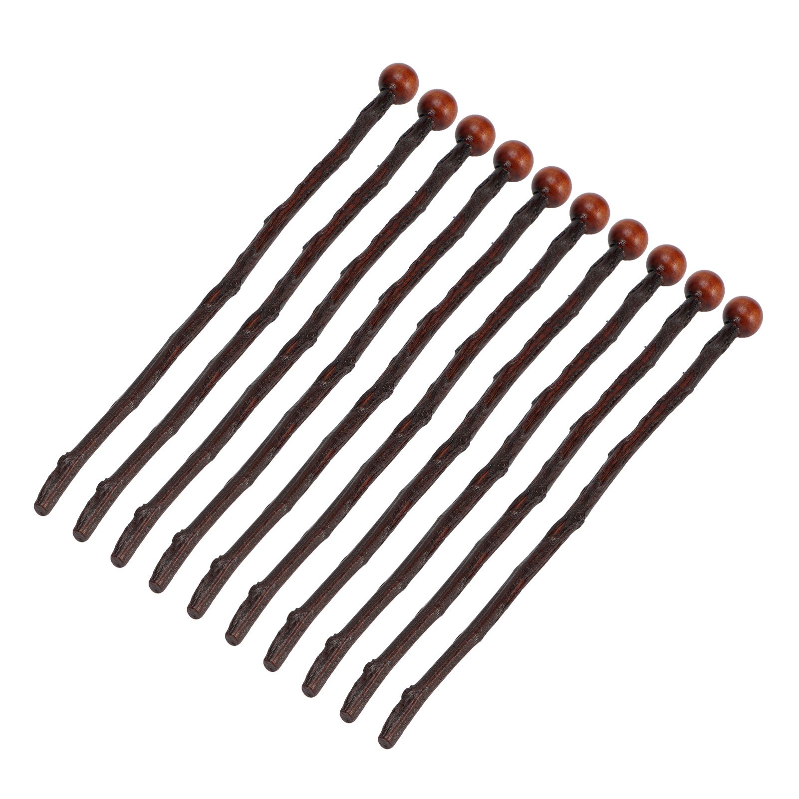 10Pcs Reusable Coffee Stir Stick Wooden Mixing Stirrers Stirring Rod for Milk view 3