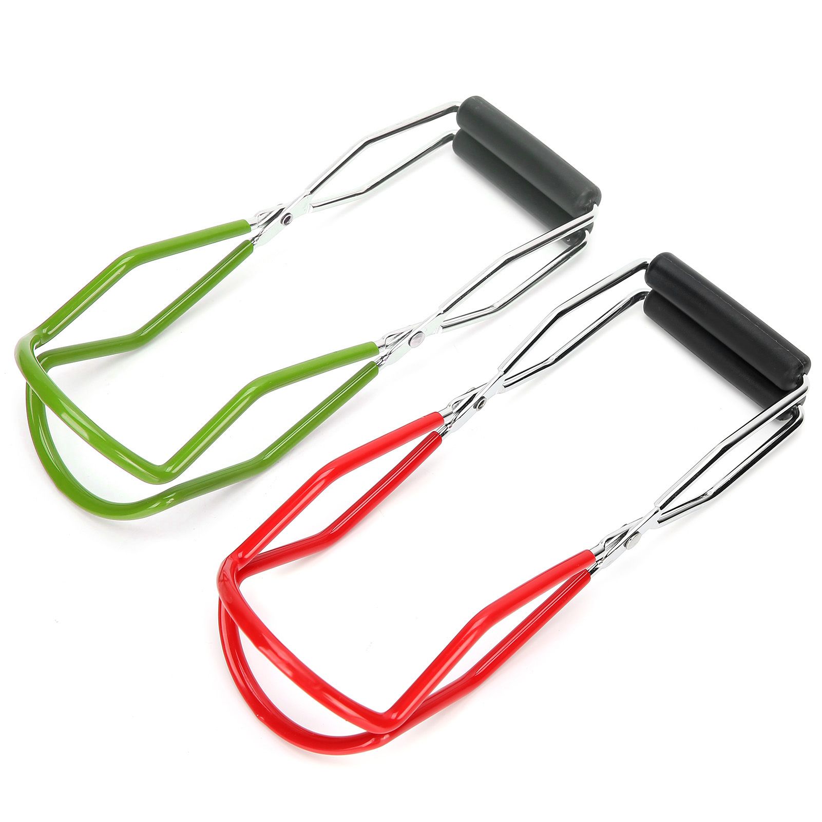 2pcs Canning Jar Lifter Tongs Stainless Steel WideMouth Feeding Bottle Clip