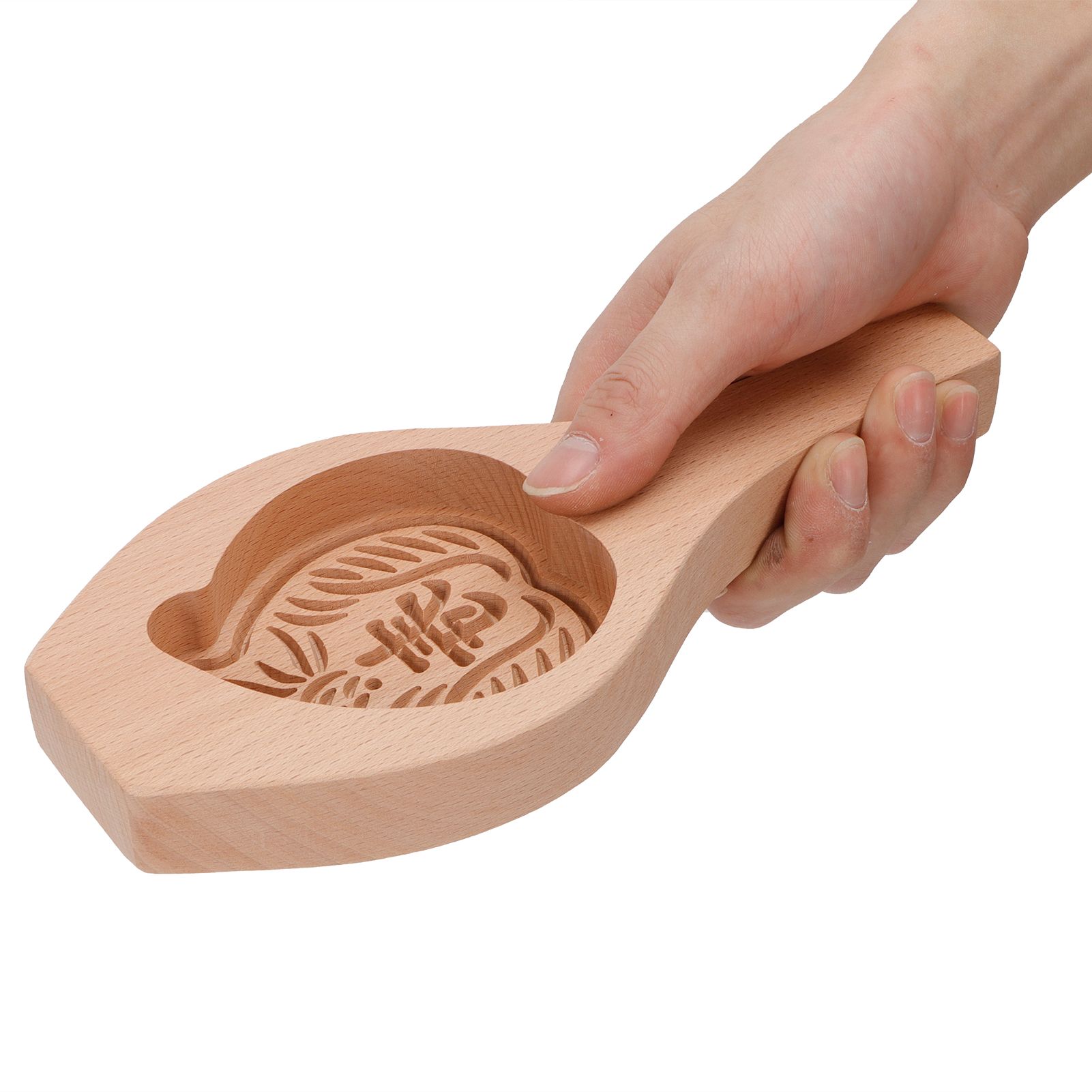 Wood Mooncake Mold DIY Cookies Fondant Cake Baking Mold Kitchen Decoration view 7