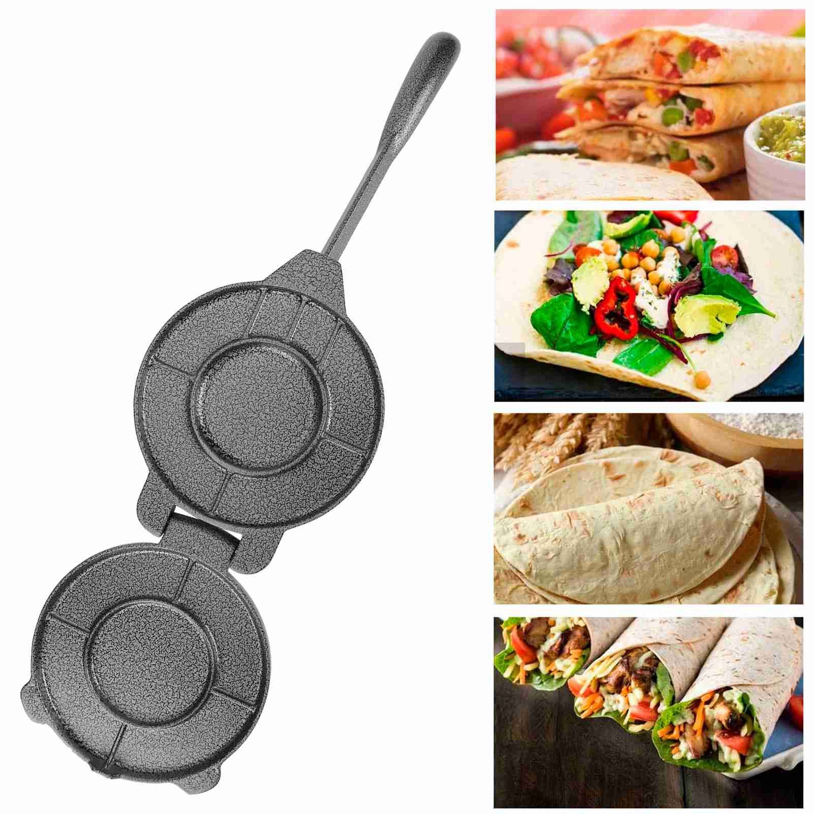 6.5in Tortilla Press Maker Aluminium Alloy Corn Tortillas Dough Pressing Tools view 12