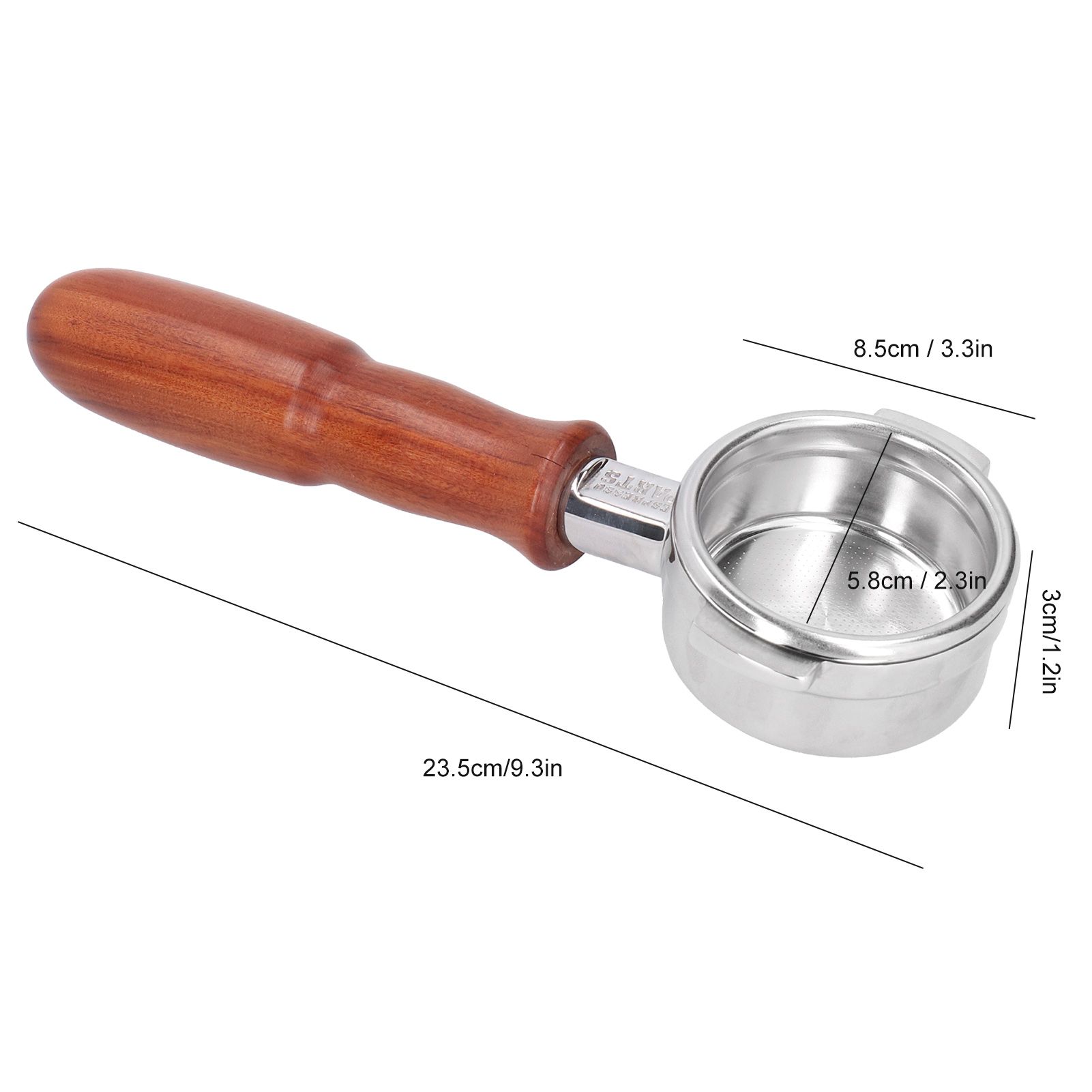 Bottomless Portafilter 304 Stainless Steel Coffee Filter Holder for La view 11