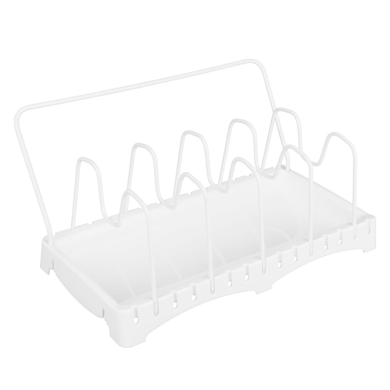 Multifunction Standing Cutting Board Storage Rack Pan Pot Lid Stand Organizer