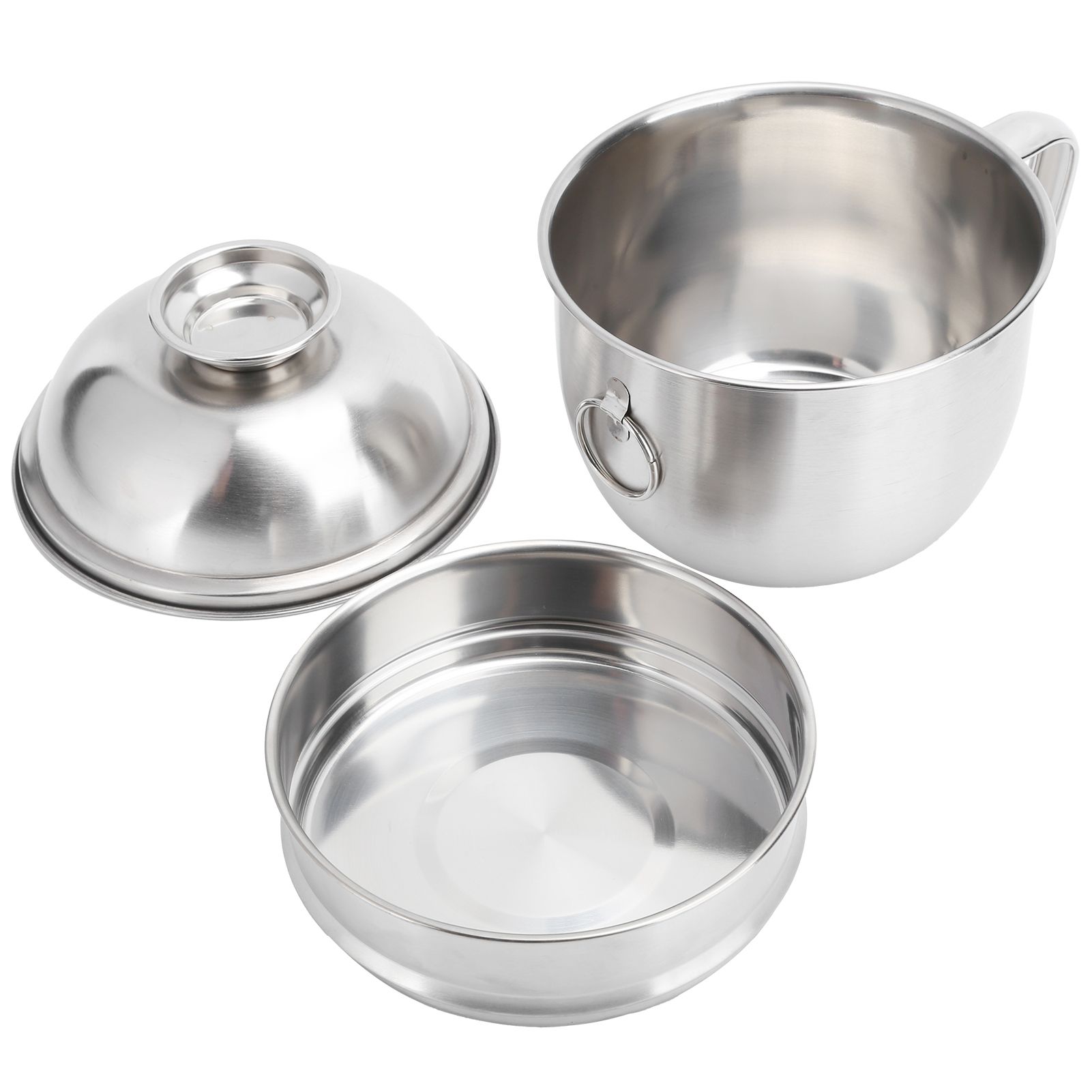 Stainless Steel Fast Food Bowl DoubleLayer Lunch Box Instant Noodle Soup Cup view 6