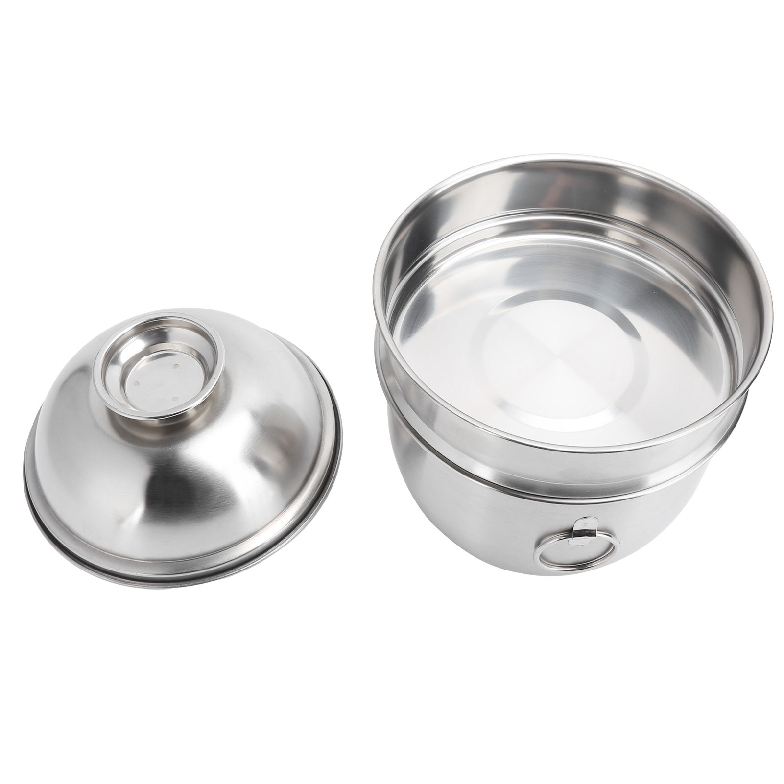 Stainless Steel Fast Food Bowl DoubleLayer Lunch Box Instant Noodle Soup Cup view 8
