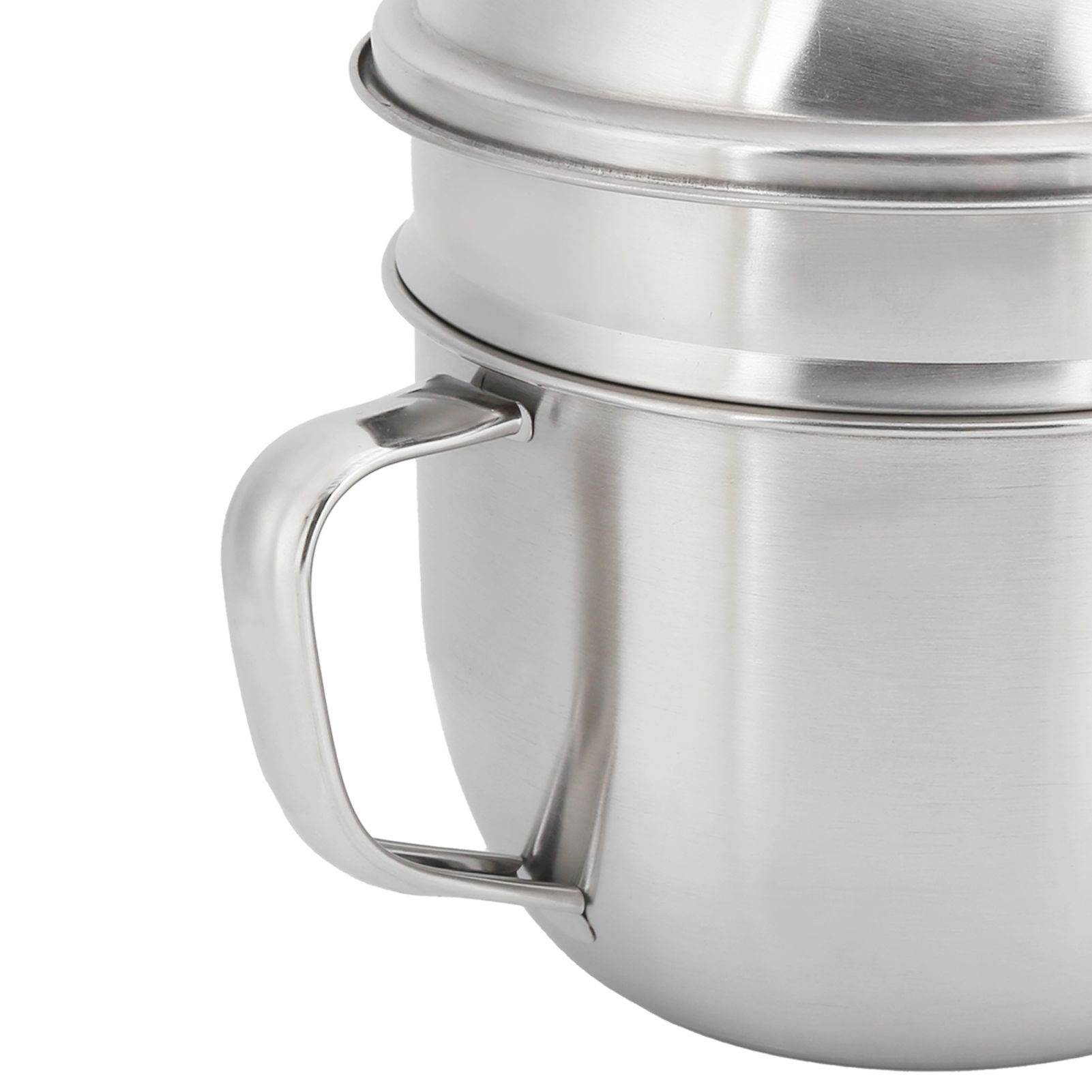 Stainless Steel Fast Food Bowl DoubleLayer Lunch Box Instant Noodle Soup Cup view 11