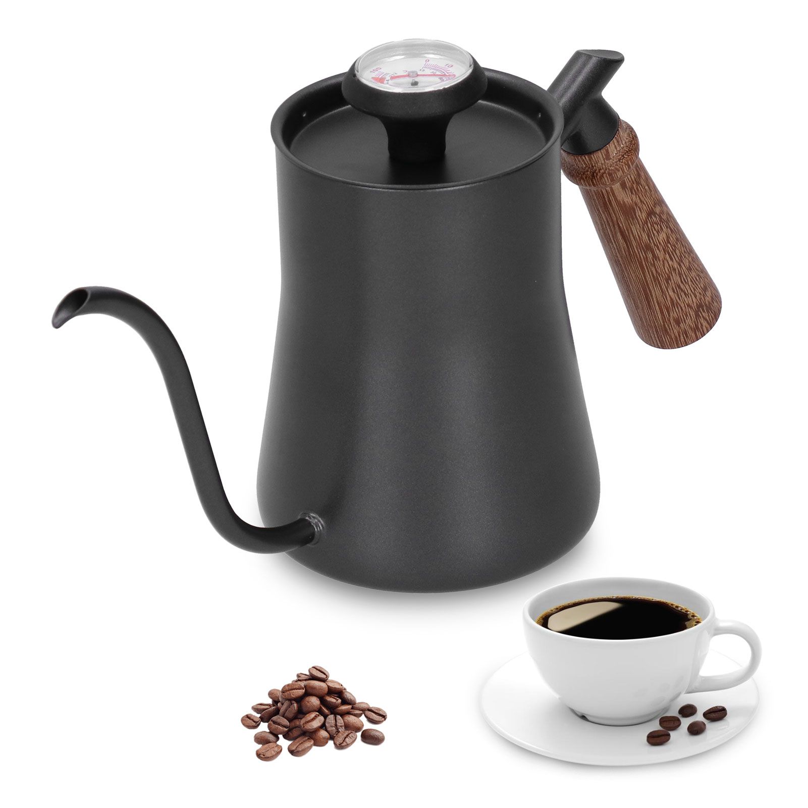 Coffee Pot 650ml Stainless Steel Long Narrow Spout Coffee Kettle with view 9