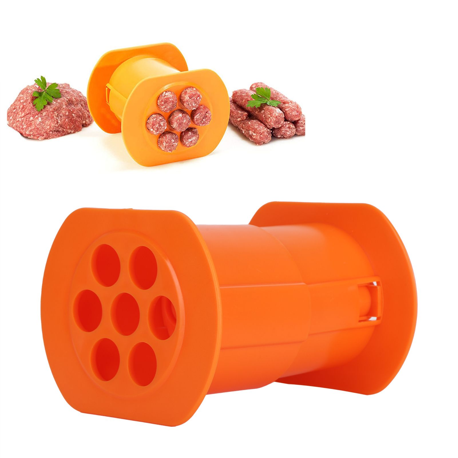 Manual Sausage Maker Meat Stuffer Filler Press Squeeze Mold Hot Dog Maker view 11