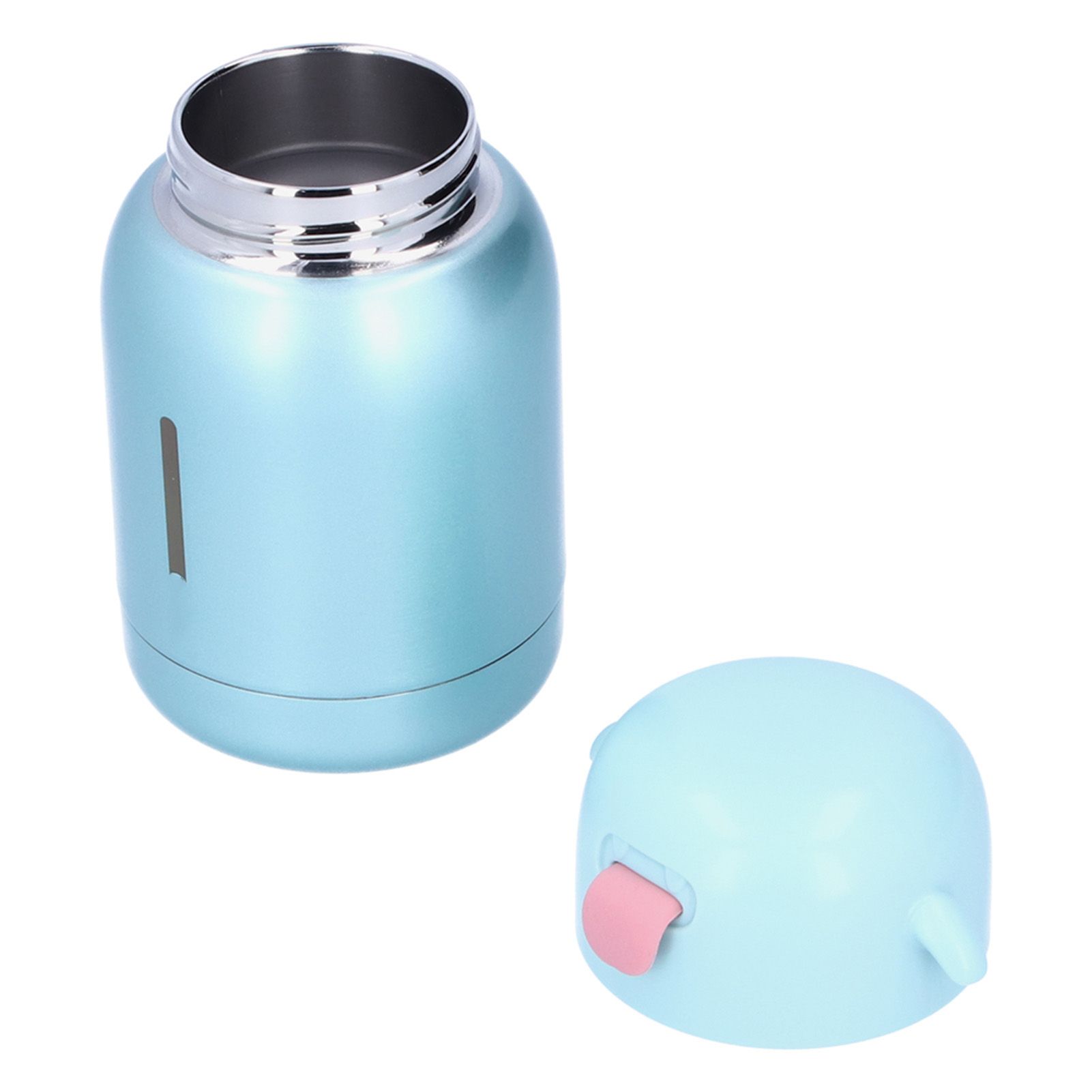 Stainless Steel Vacuum Flask Children's Mini Portable Baby Silicone Water Cup view 3