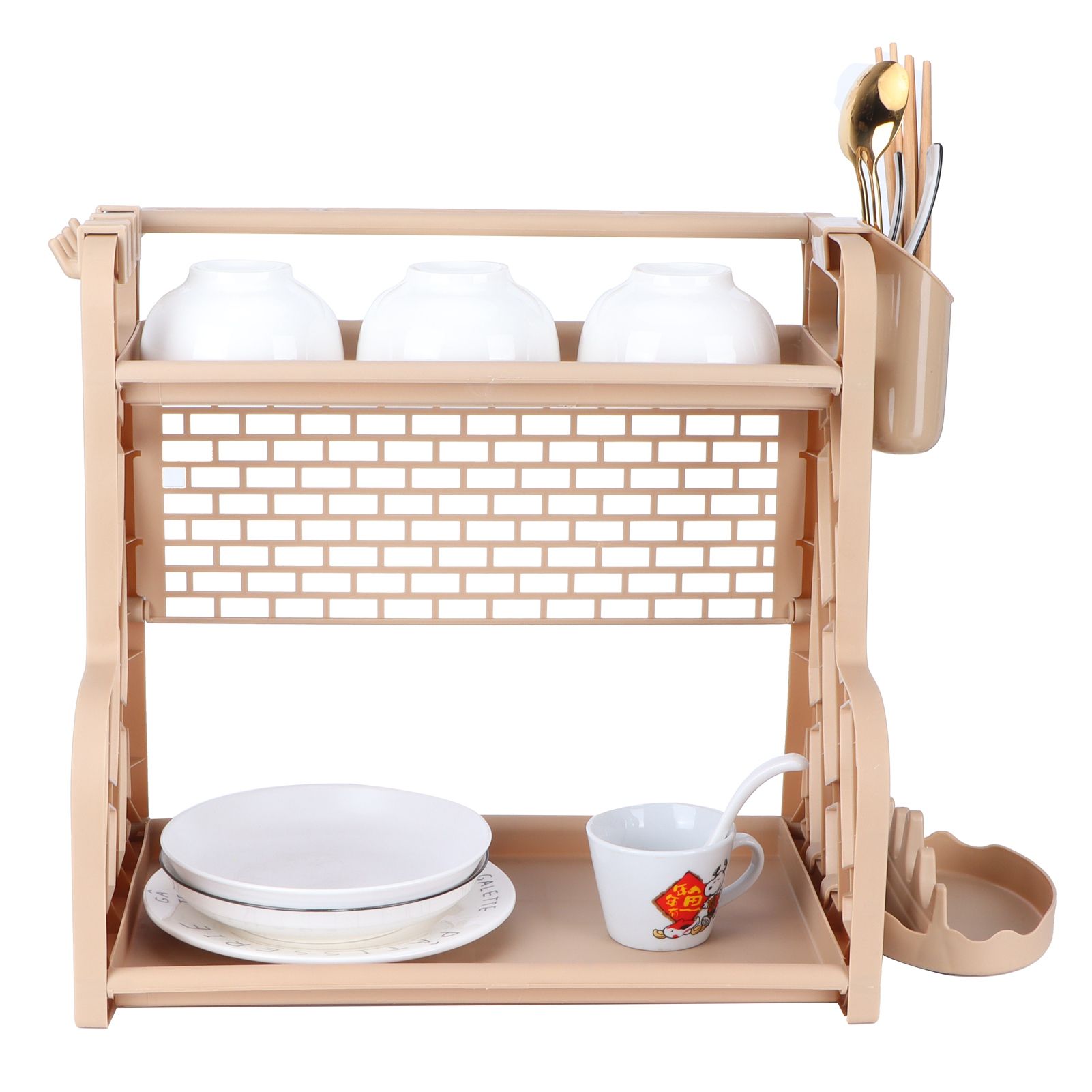 Multifunctional Kitchen Storage Rack Seasoning Bottle Storage Shelf Spice Rack view 8