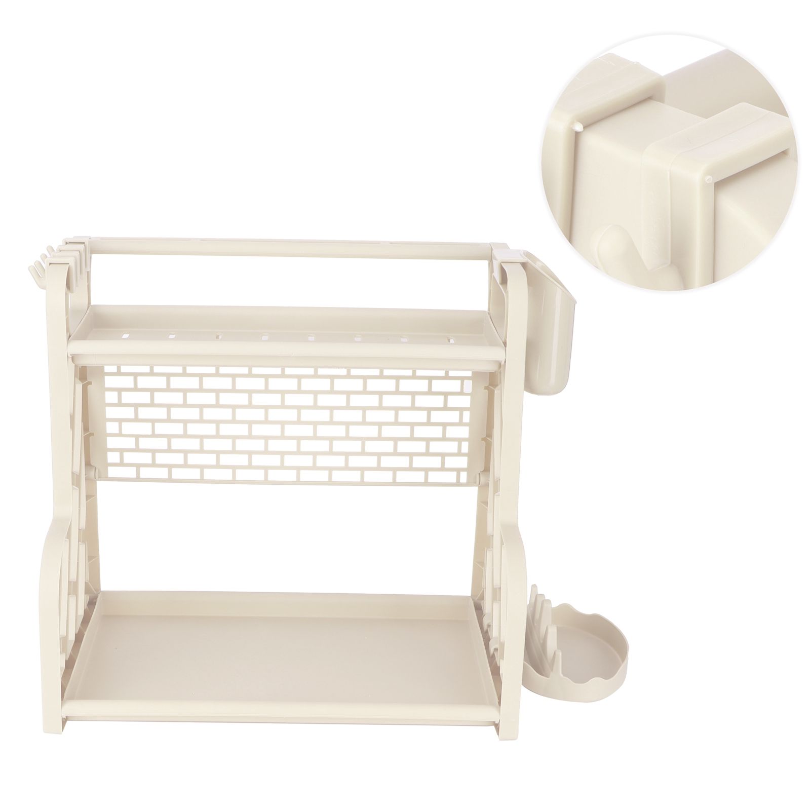 Multifunctional Kitchen Storage Rack Seasoning Bottle Storage Shelf Spice Rack view 5