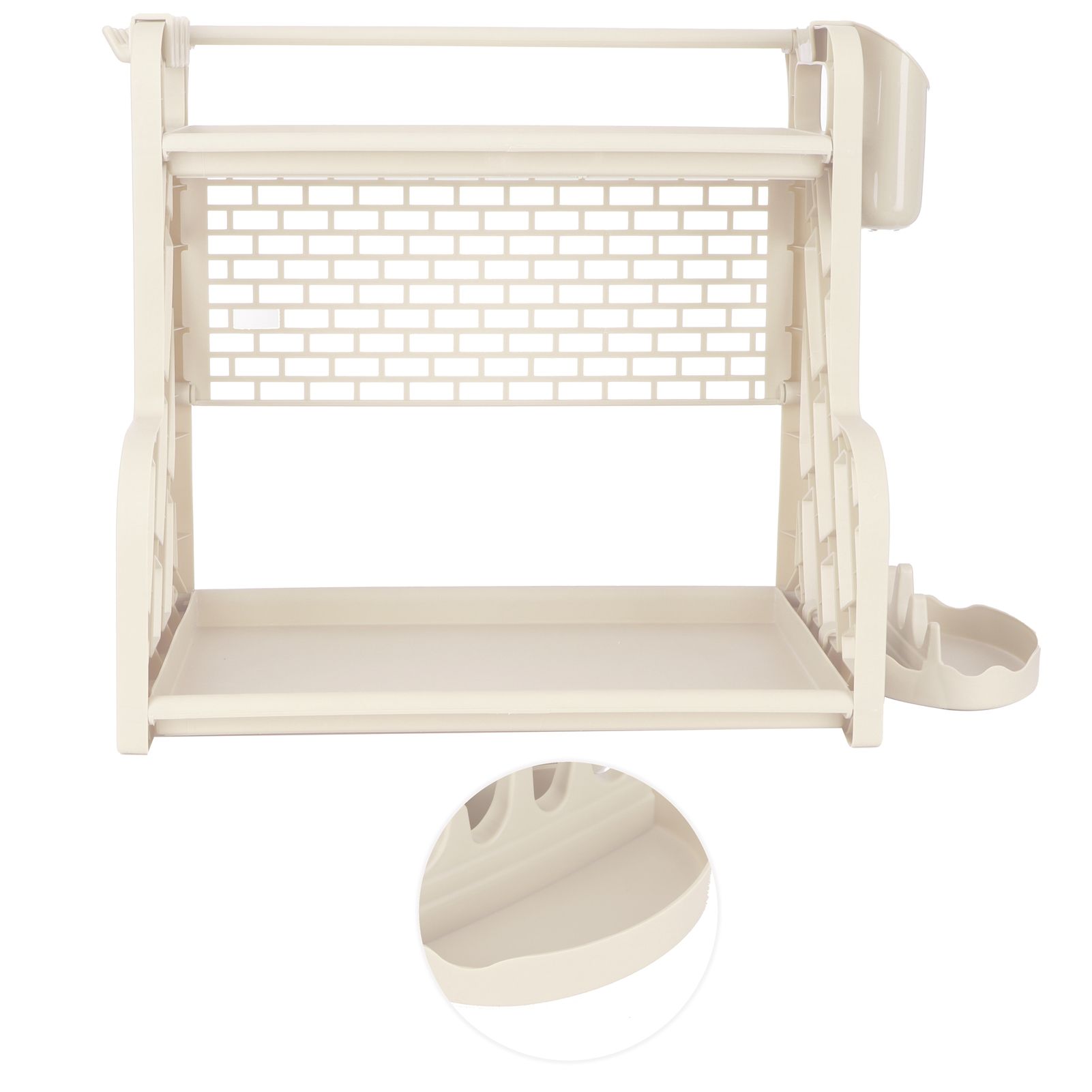 Multifunctional Kitchen Storage Rack Seasoning Bottle Storage Shelf Spice Rack view 7