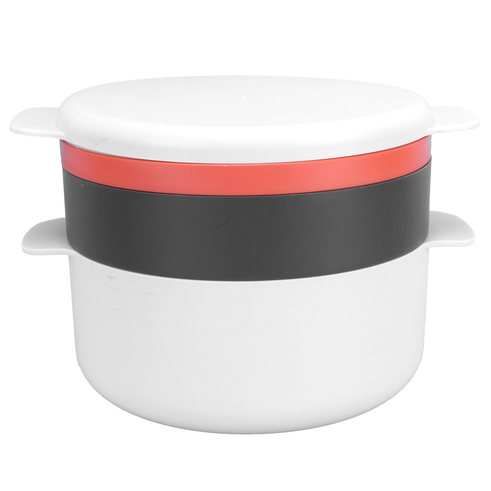 Multifunctional Round Rice Steaming Box Microwave Oven Special Lunch Box for view 5