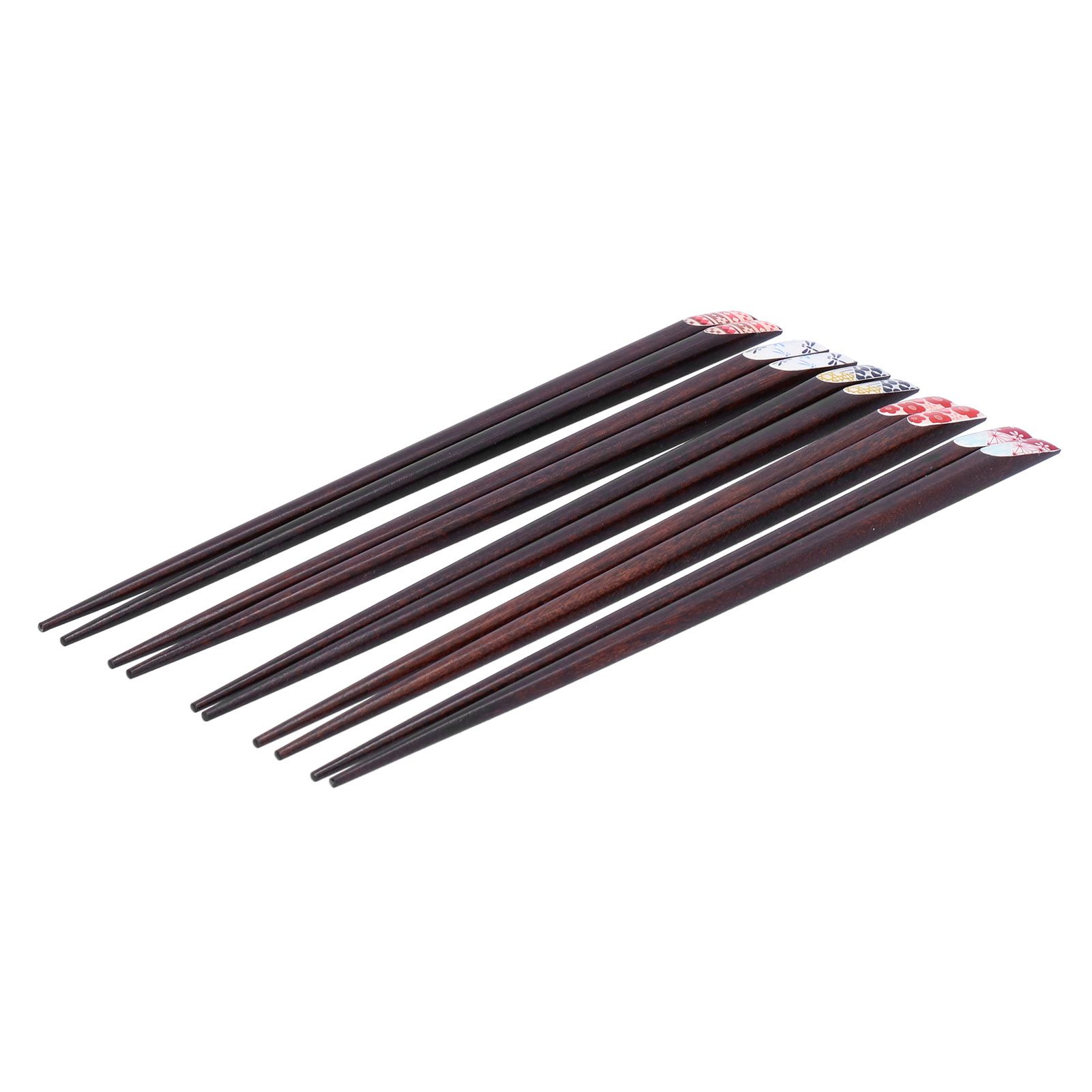 5 Pair Wood Chopsticks Set Innovative Japanese Style Reusable Chopstick view 6