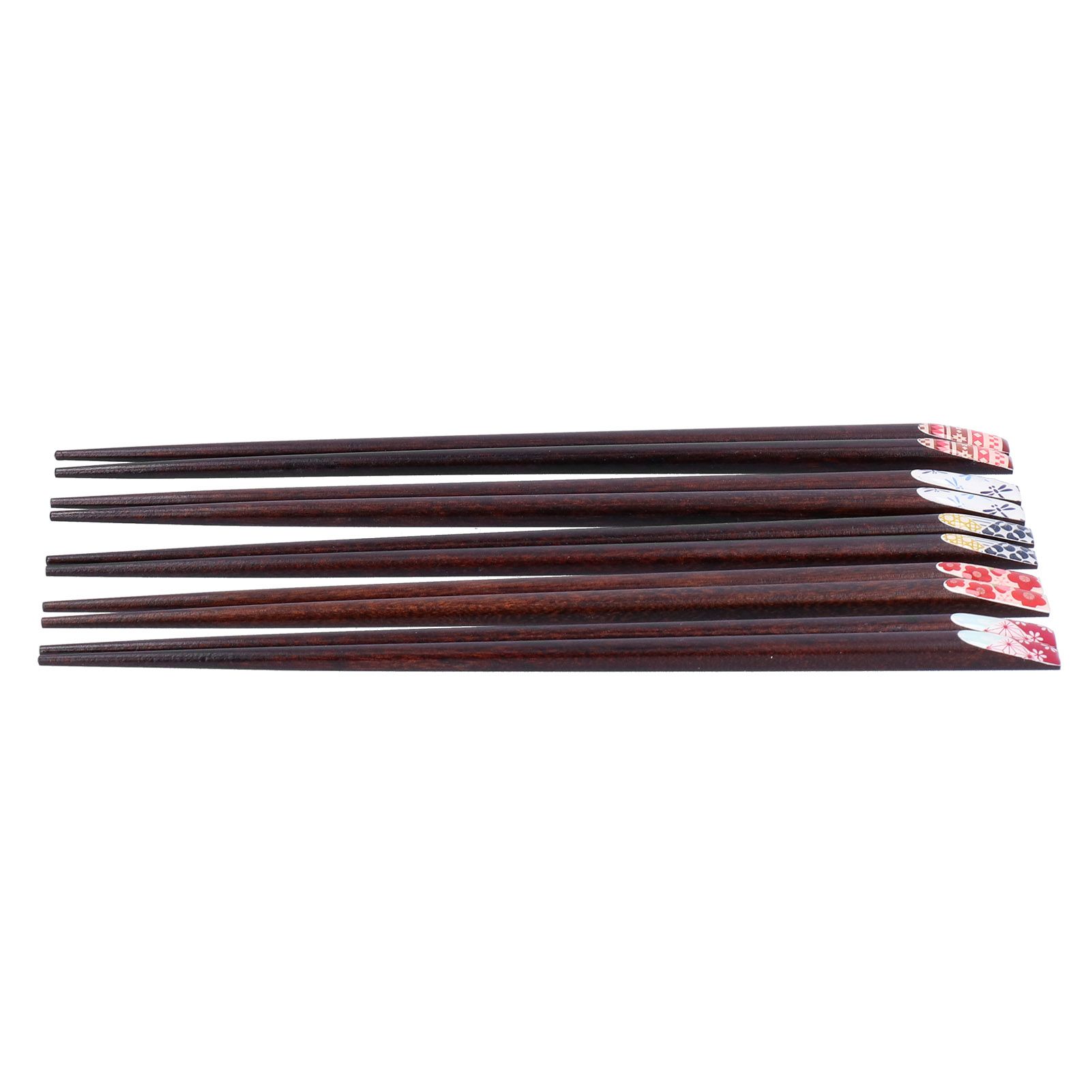 5 Pair Wood Chopsticks Set Innovative Japanese Style Reusable Chopstick view 9