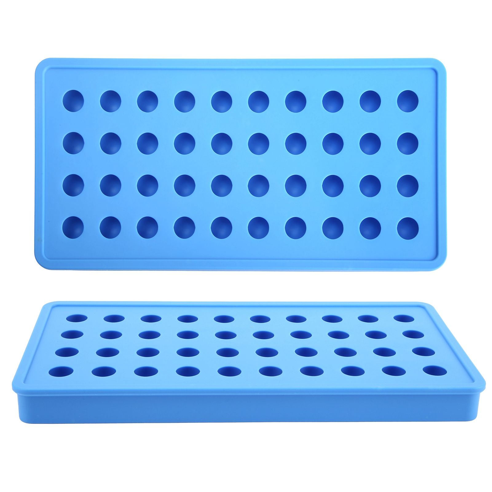 40 Holes Silicone Ice Ball Maker Mold Ice Cubes Tray Mould for Party Bar