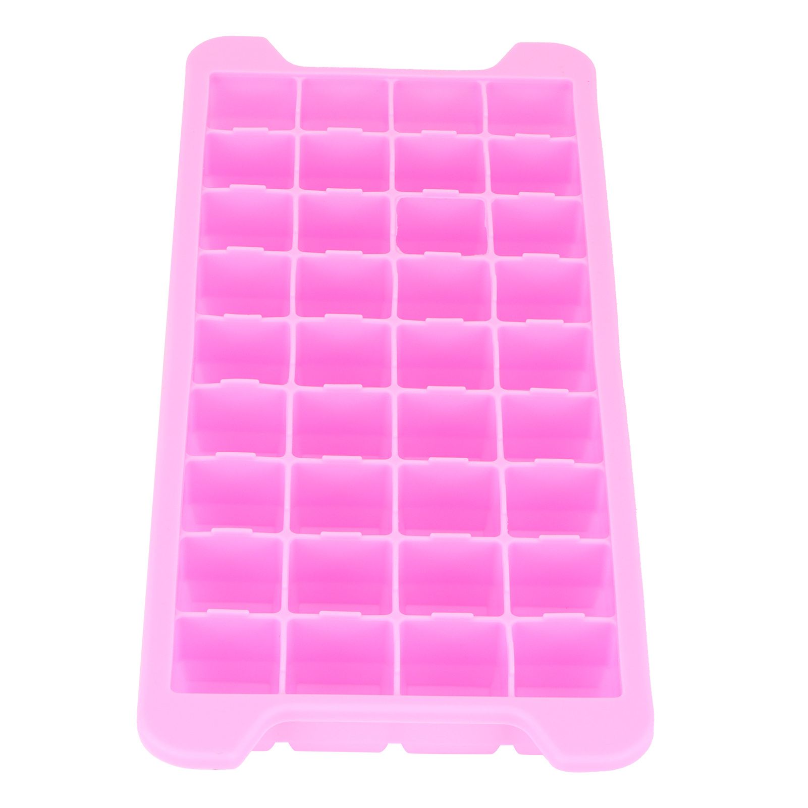 36‑Grid Ice Cubes Tray with Lid Stackable Silicone Sealing Ice Mold Kitchen