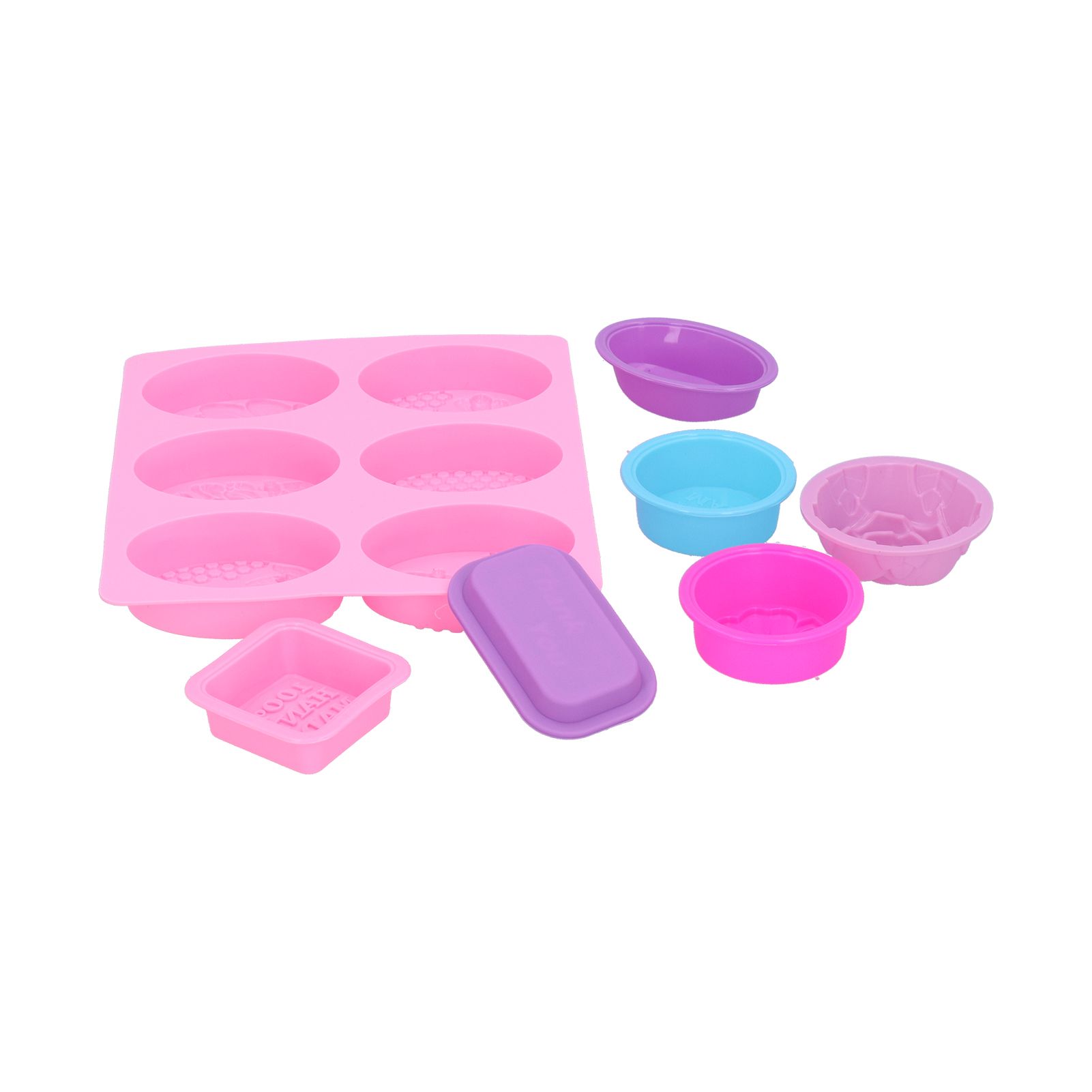 7Pcs Silicone Mold Food Grade Portable Multifunctional Cake Mould for Dinner view 7