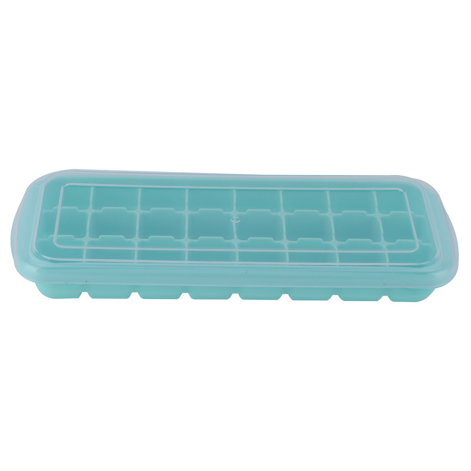 24-Grid Small Cubes Silicone Ice Tray with PP Lid Silicone Ice Mold for Home view 2