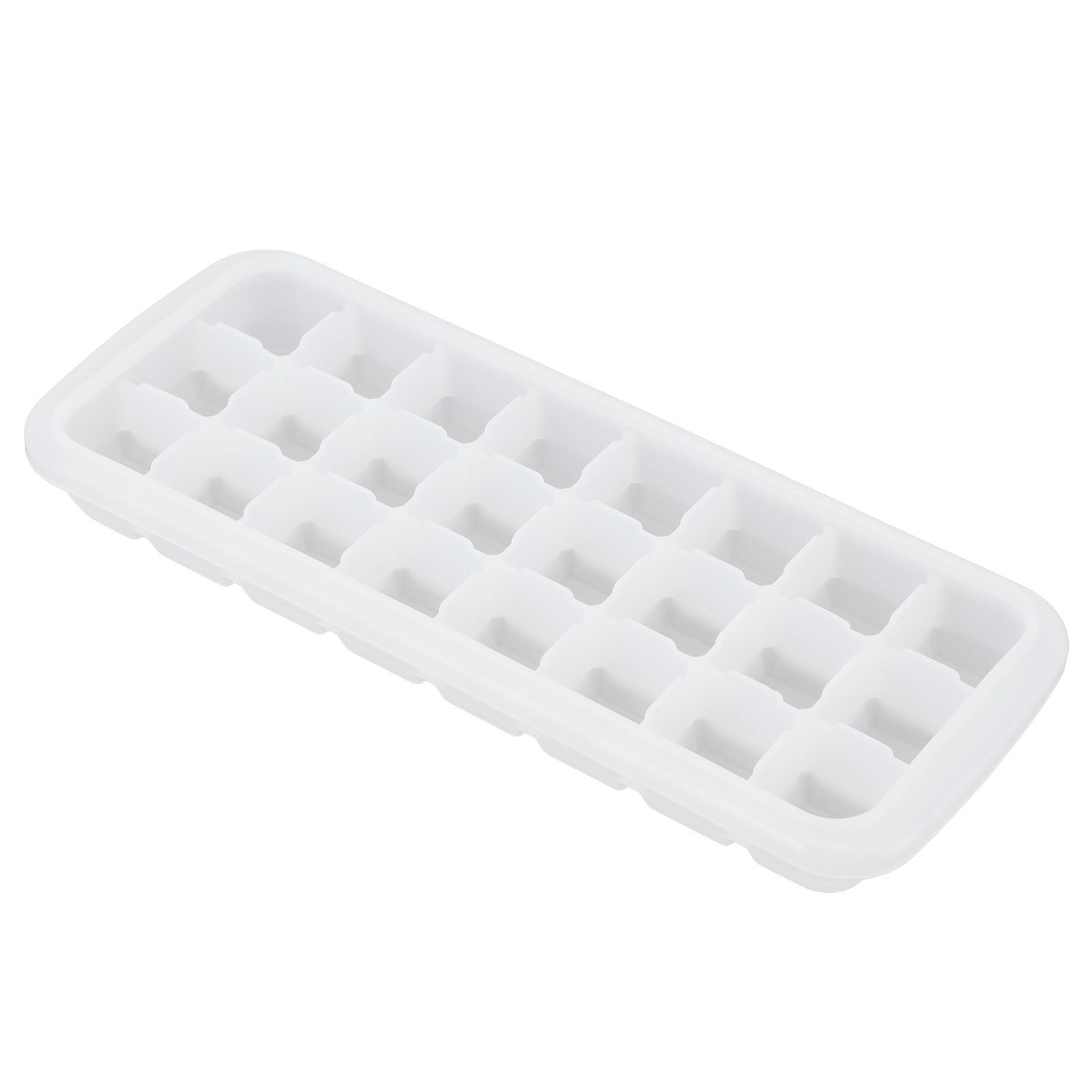24-Grid Small Cubes Silicone Ice Tray with PP Lid Silicone Ice Mold for Home view 5