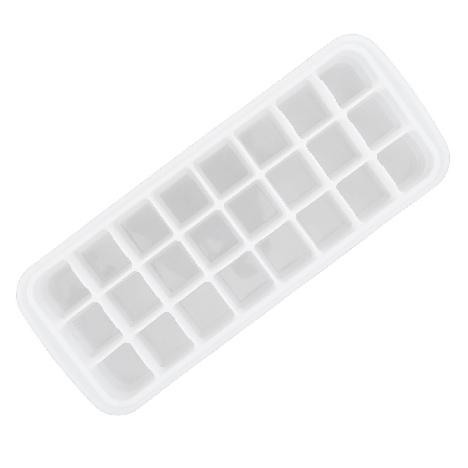 24-Grid Small Cubes Silicone Ice Tray with PP Lid Silicone Ice Mold for Home view 10