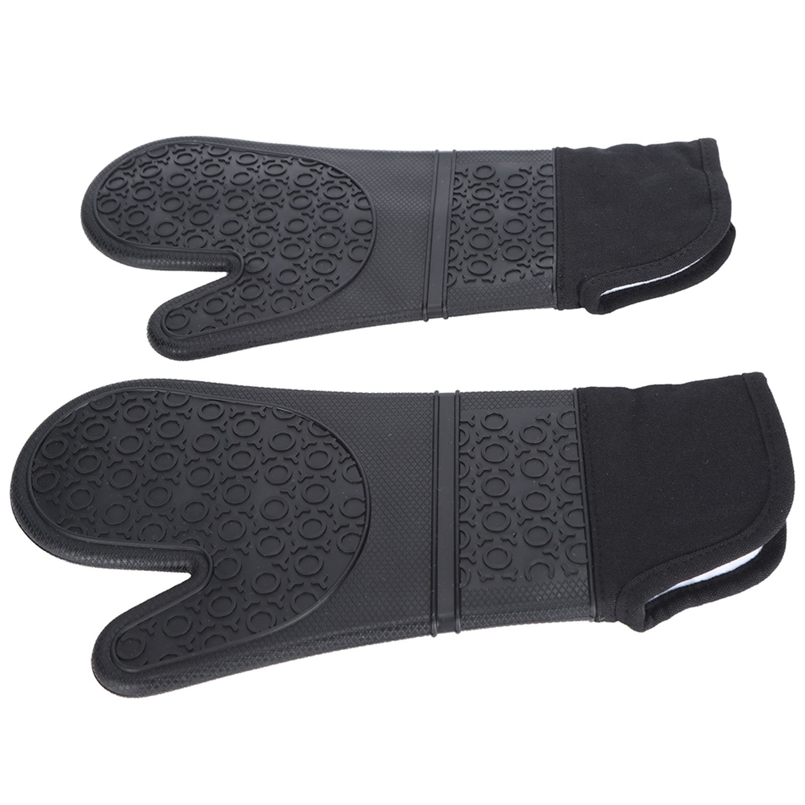6Pcs/Set Oven Mitts Hand Clip Pot Holder Silicone Heat Insulation Gloves
