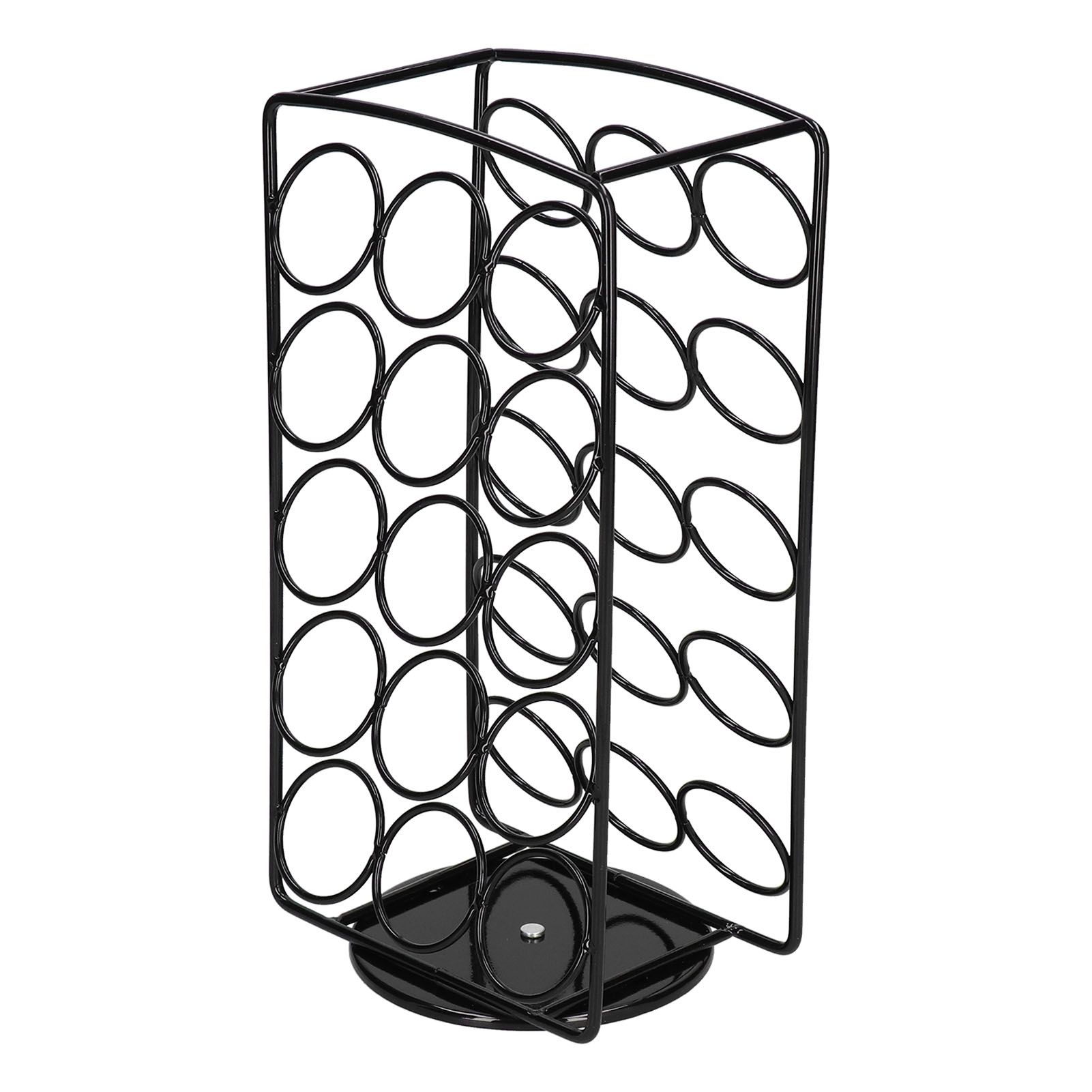 360 Degree Rotating Coffee Capsule Rack Stand Storage Organizer Holding 30Pcs view 2