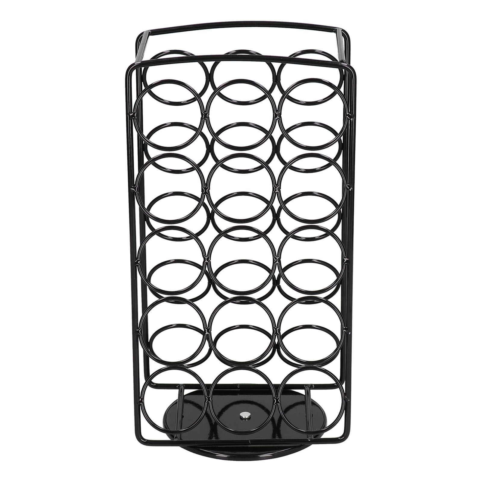360 Degree Rotating Coffee Capsule Rack Stand Storage Organizer Holding 30Pcs view 9