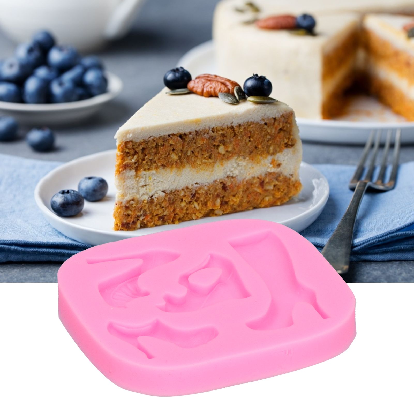 Silicone Mold High Heels Patterned Mold Food Grade Silicone Mold DIY Baking view 11