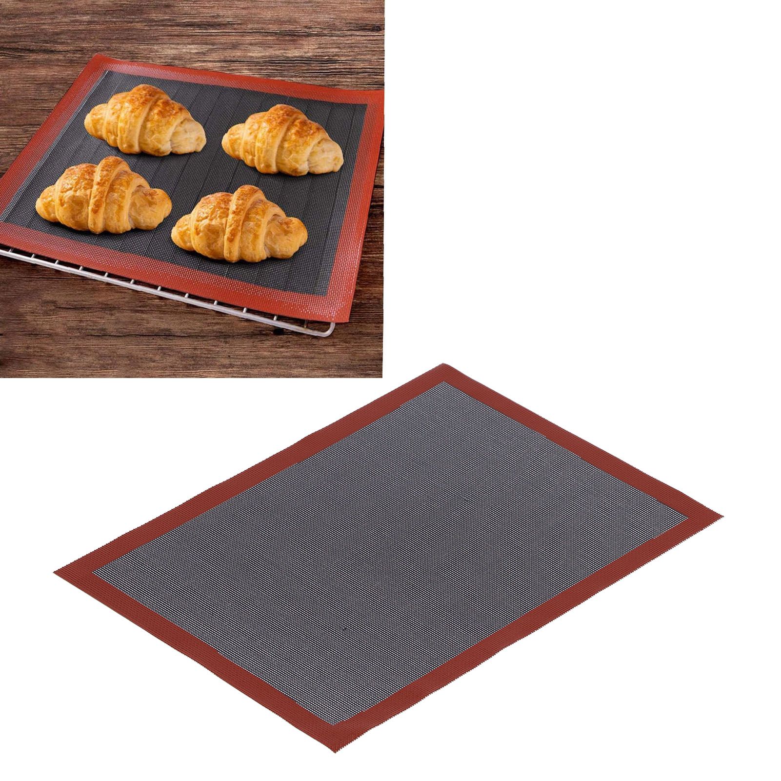 Silicone Hollow Baking Mat Non Slip Oven Liner Heat Resistant Pad Perforated view 12