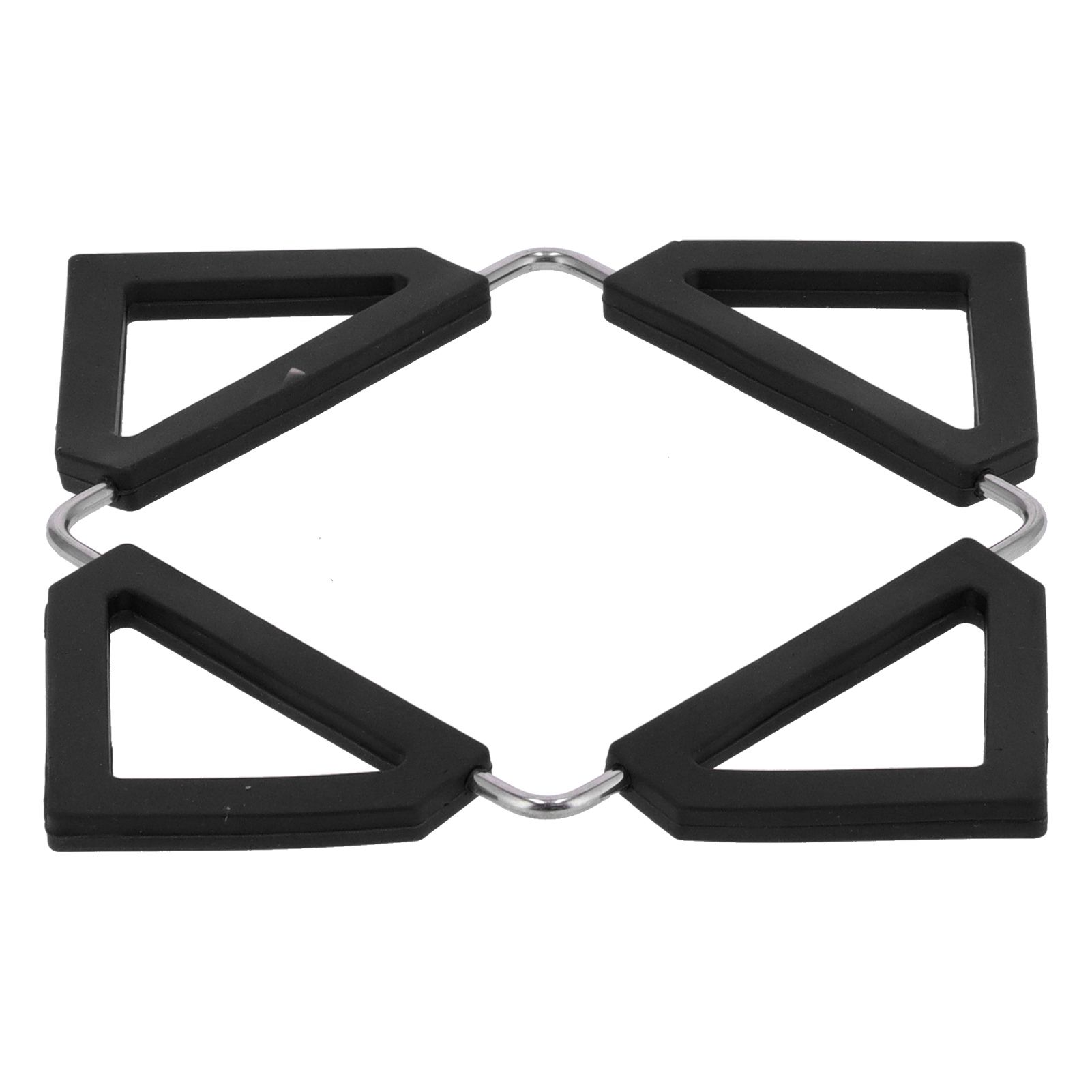Silicone Trivet Mat Stainless Steel Hot Pot Holder NonSlip Coasters Heat view 8