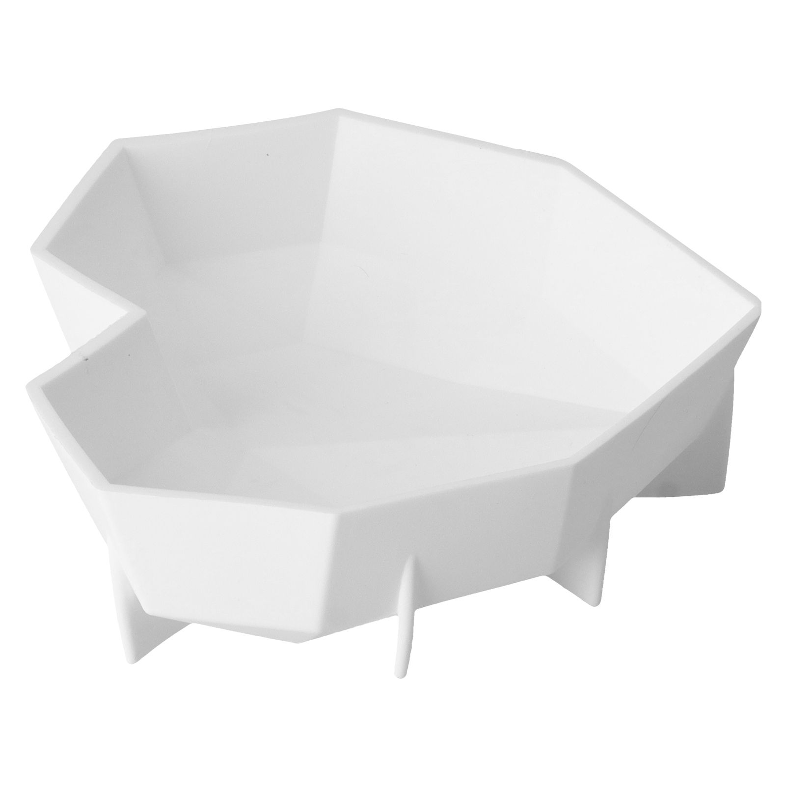 Diamond Heart Shaped Mold Thickened Silicone Dessert Cake Mold for Home Bakery view 5