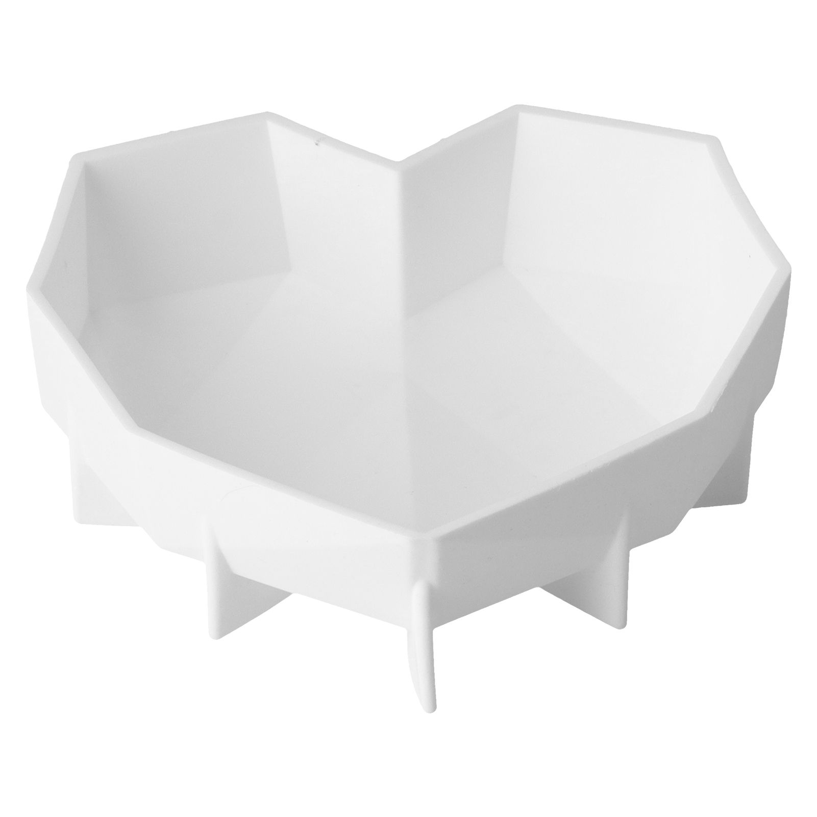 Diamond Heart Shaped Mold Thickened Silicone Dessert Cake Mold for Home Bakery view 10