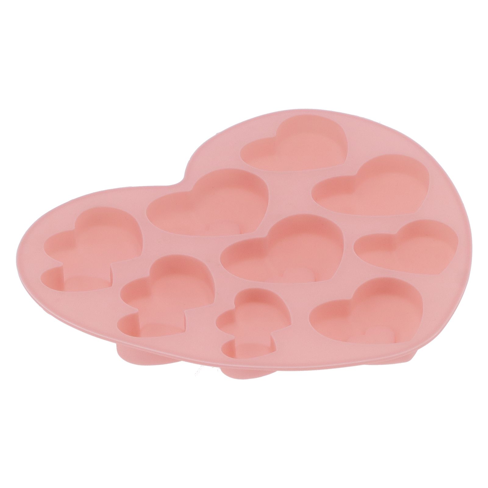 9Grid HeartShaped Mold Silicone Mousse Cake Mold Baking Tool for Home Kitchen view 3
