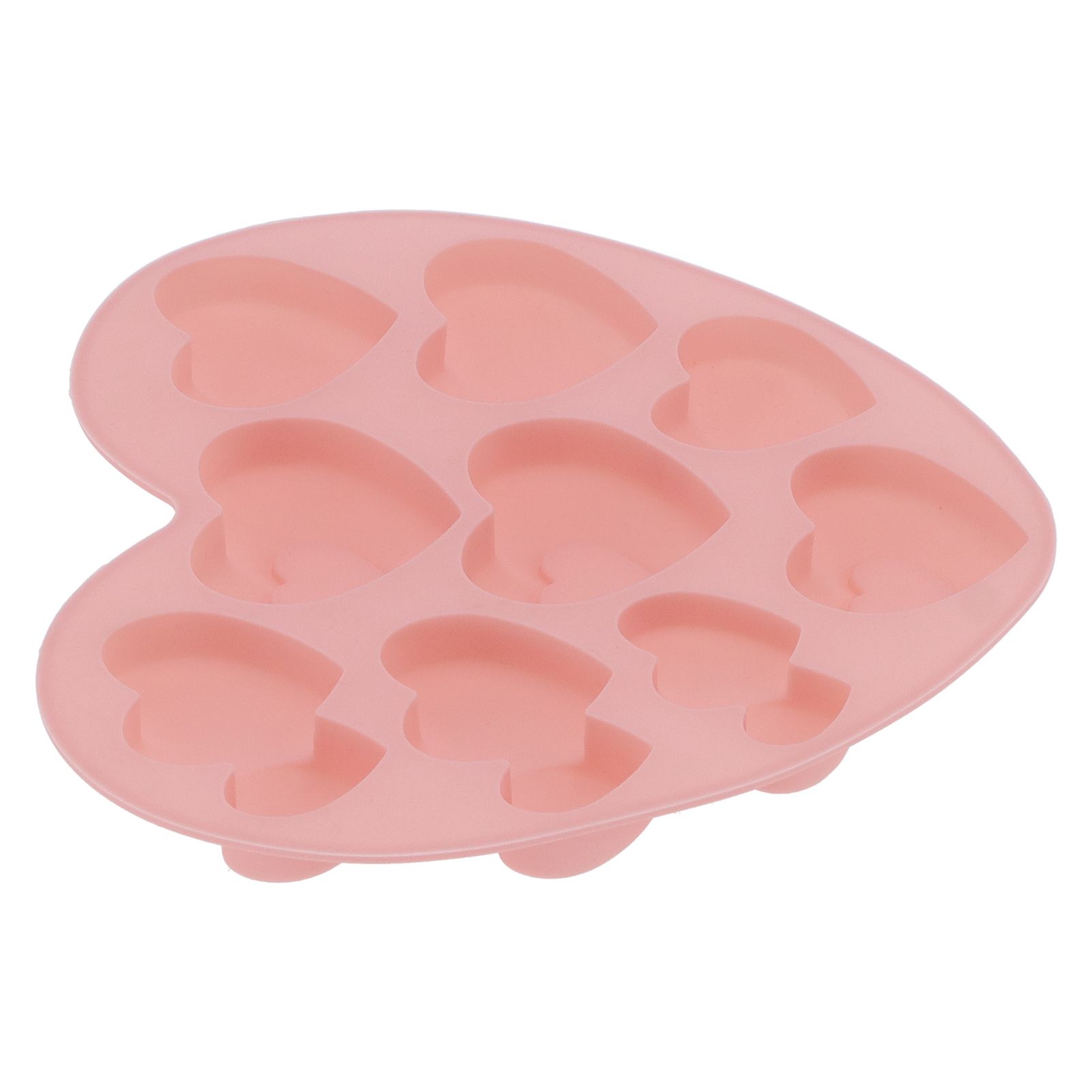 9Grid HeartShaped Mold Silicone Mousse Cake Mold Baking Tool for Home Kitchen view 4