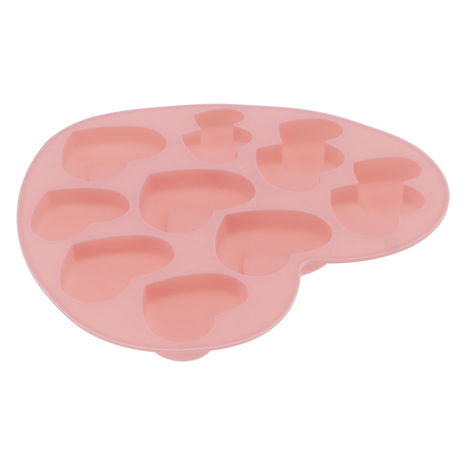 9Grid HeartShaped Mold Silicone Mousse Cake Mold Baking Tool for Home Kitchen view 6
