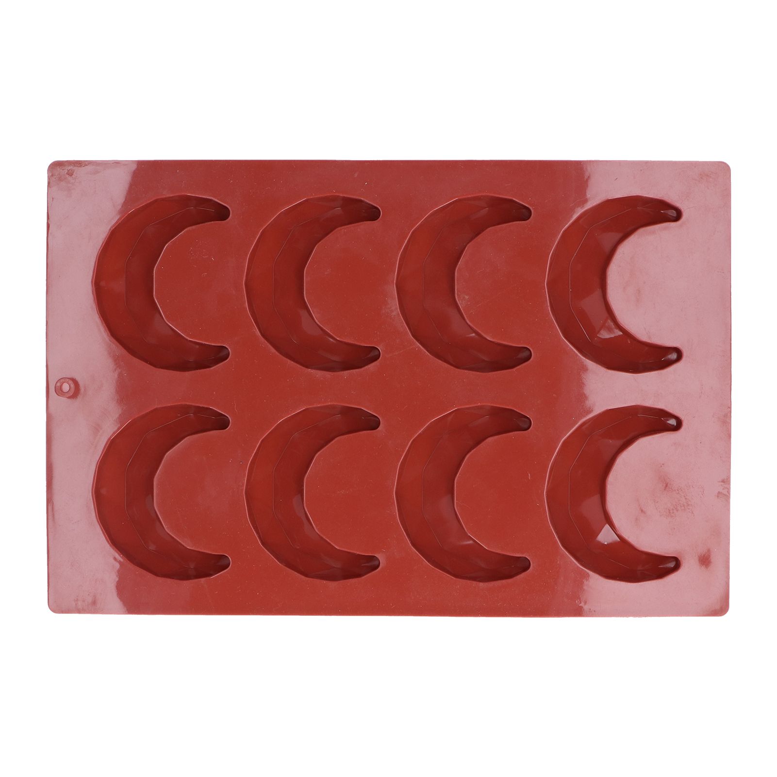 8Hole MoonShaped Mold 3 Dimensional Chocolate Cake Sweet Mold for Home Bakery view 8
