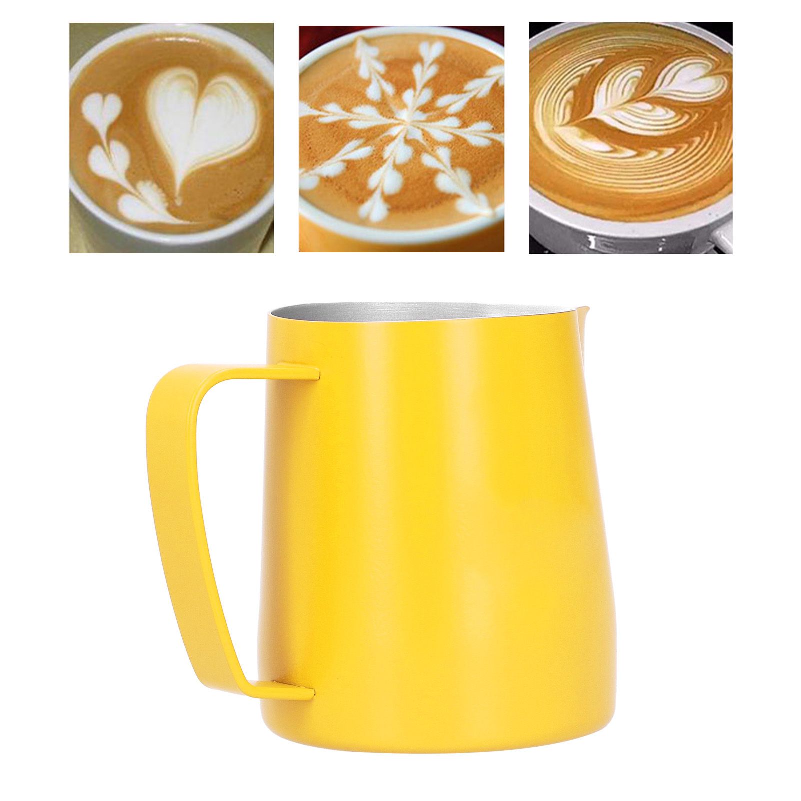 Coffee Frothing Cup Stainless Steel Milk Frothing Pitcher for Latte Art Coffee view 12