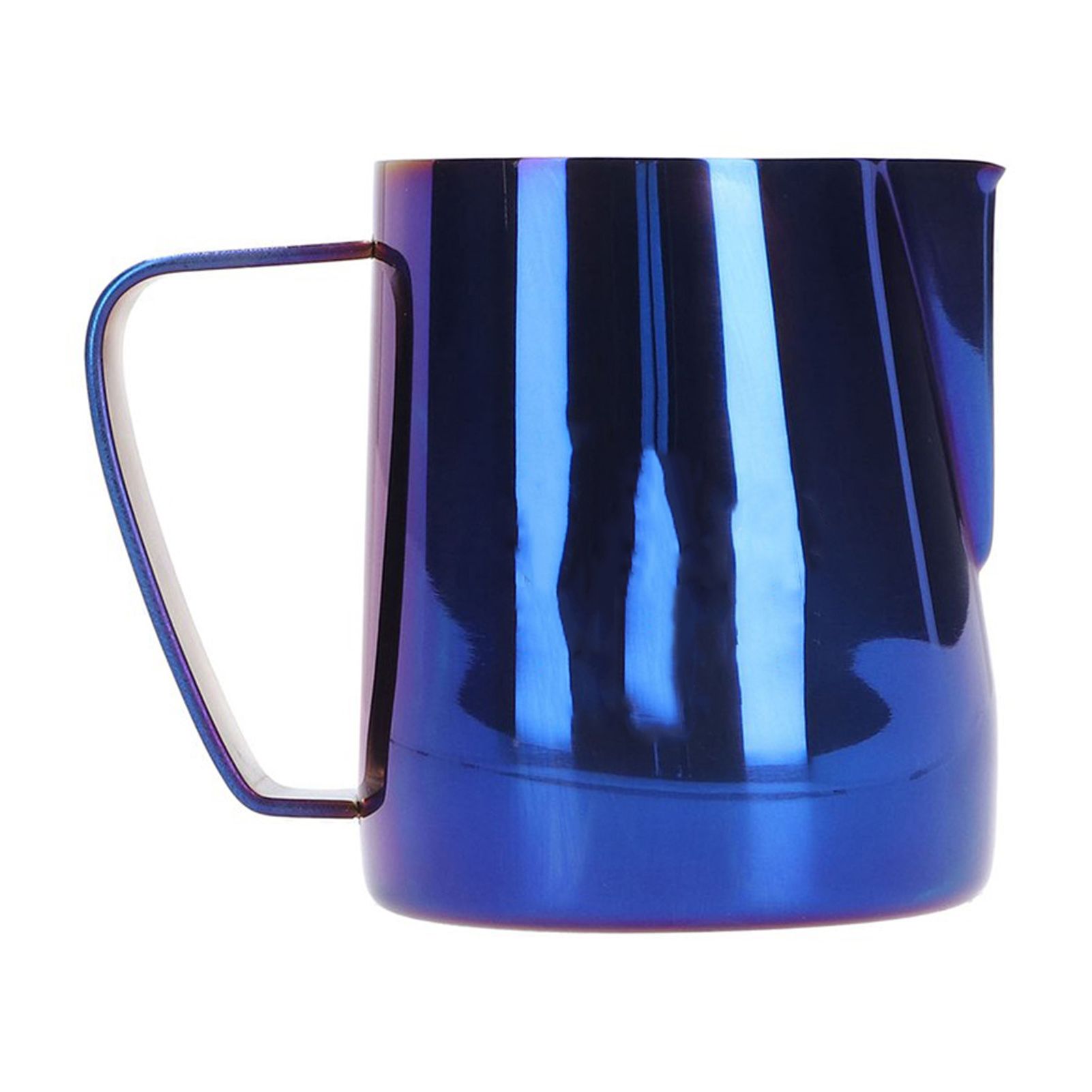Pointed Mouth Milk Frothing Mug Stainless Steel Coffee Frother Cup for Home view 2