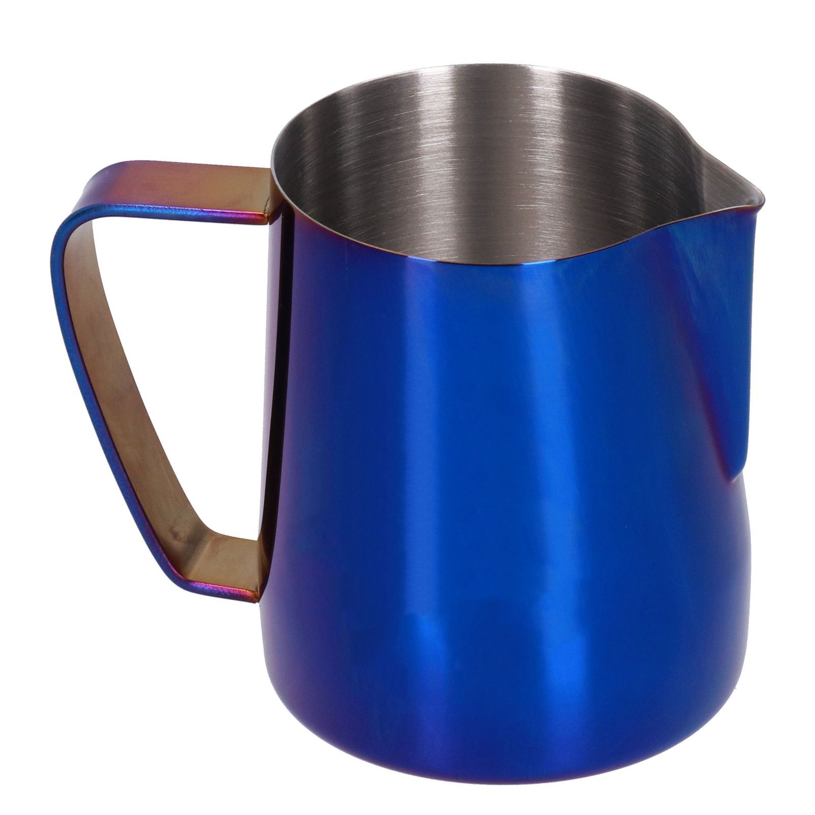 Pointed Mouth Milk Frothing Mug Stainless Steel Coffee Frother Cup for Home view 4