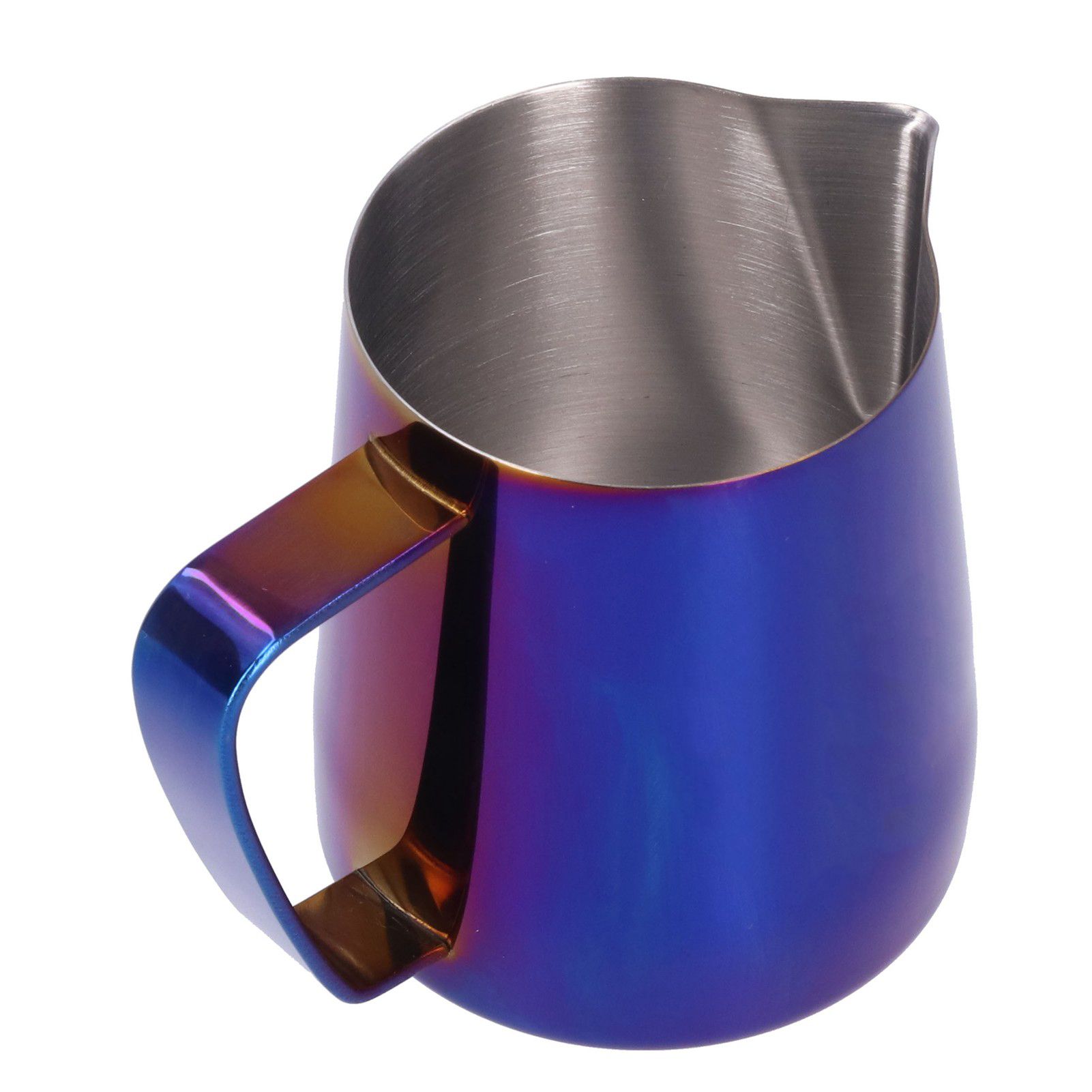Pointed Mouth Milk Frothing Mug Stainless Steel Coffee Frother Cup for Home view 6