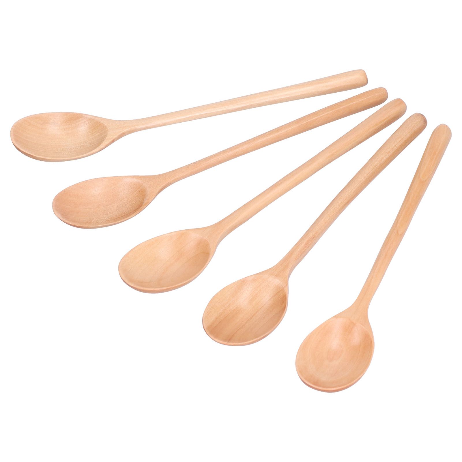 5Pcs Long Handle Rice Spoon Honey Stirring Spoon Kitchen Utensil for No Stick view 10