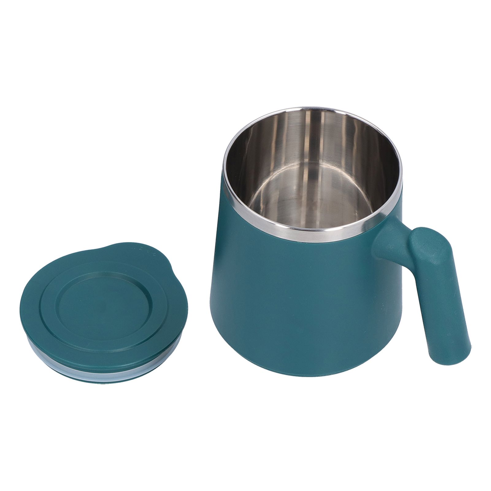 420ml Stainless Steel Coffee Cup Breakfast Cup Coffee Milk Mug for Home Office view 3