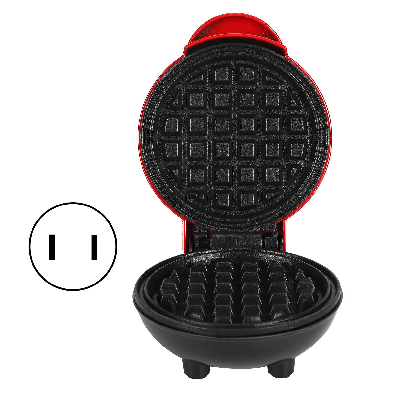 Electric Breakfast Maker Double Sided Non Stick Waffle Egg Cake Maker for view 2