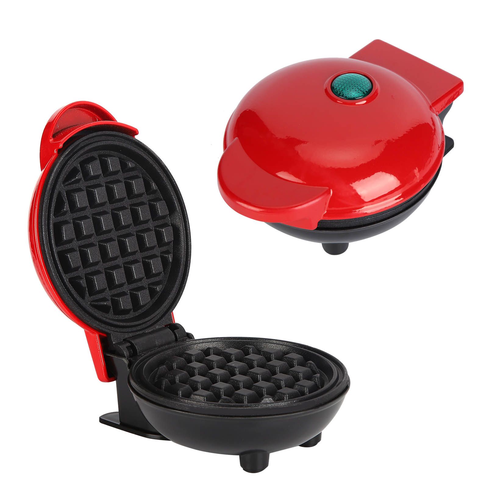 Electric Breakfast Maker Double Sided Non Stick Waffle Egg Cake Maker for view 8