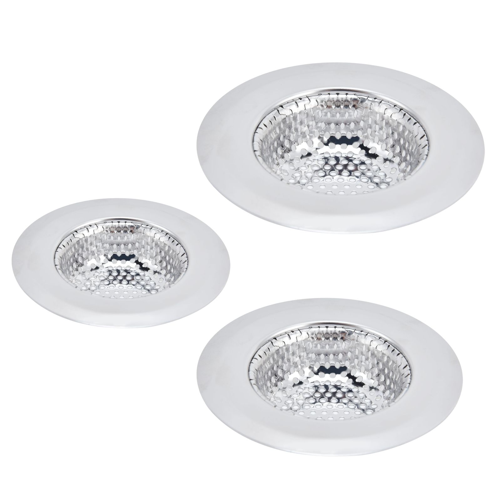 Kitchen Sink Strainer Stainless Steel Floor Drain Sink Drain for Bathroom KitchenL