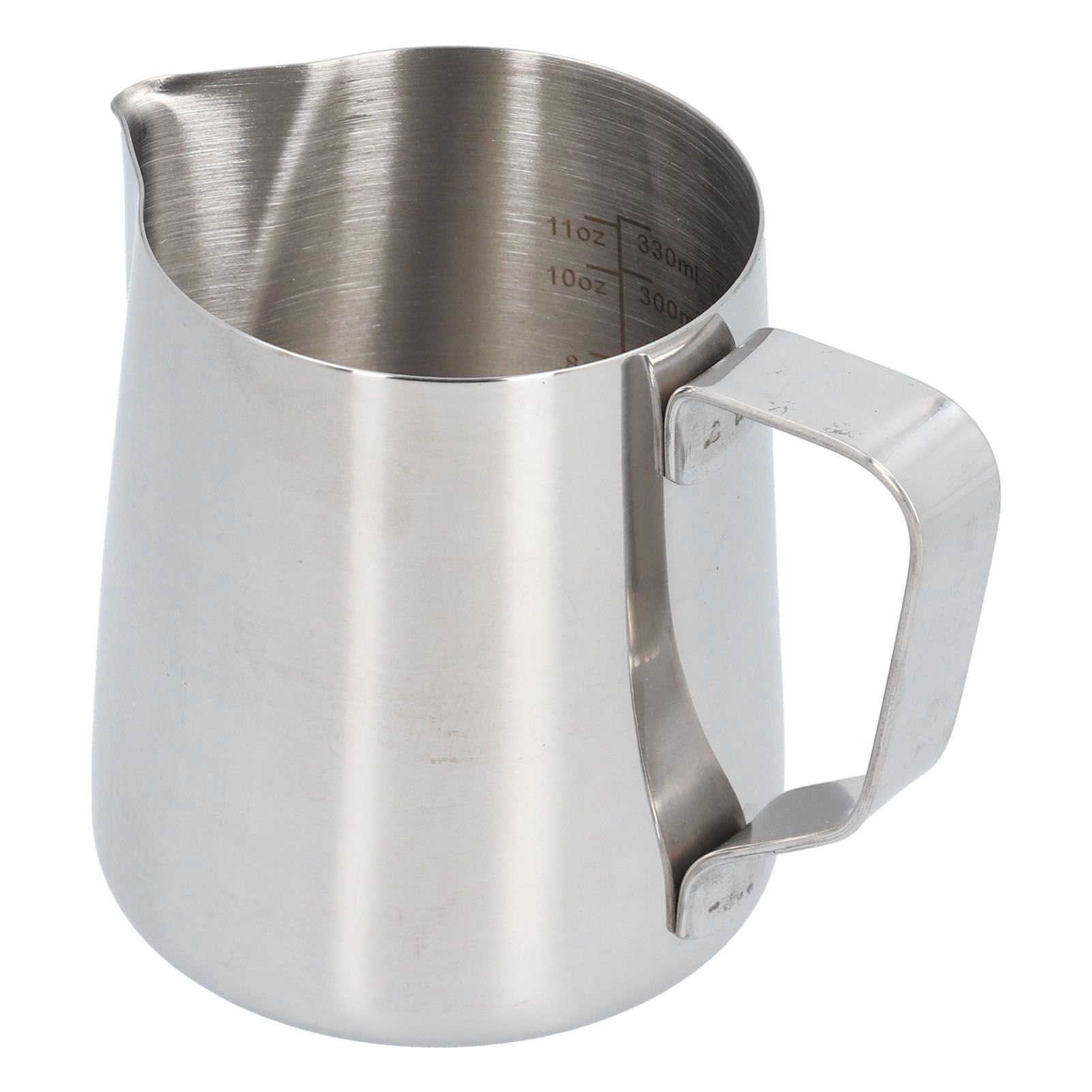 304 Stainless Steel Frothing Cup with Inner Scale Pointed Mouth Milk Frothing — image 1