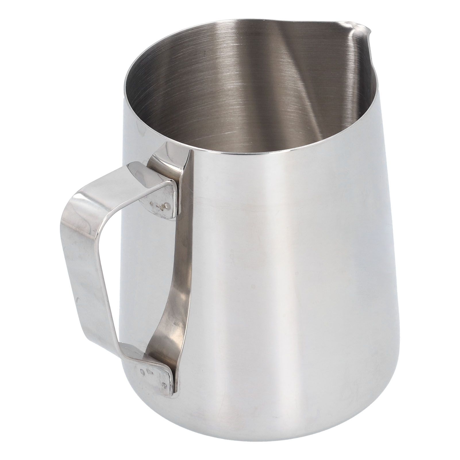 304 Stainless Steel Frothing Cup with Inner Scale Pointed Mouth Milk Frothing view 5