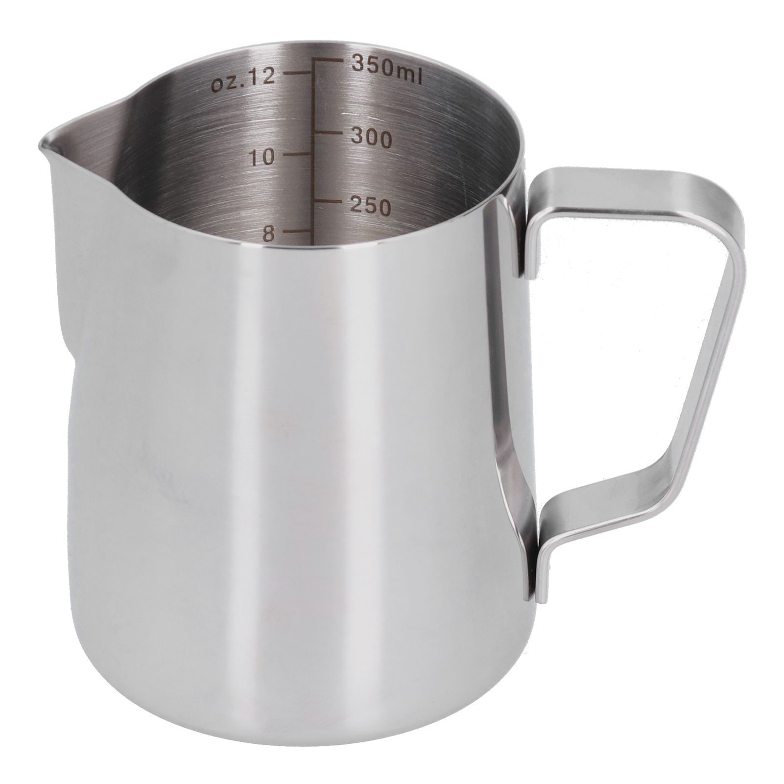 Stainless Steel Frothing Cup Pointed Spout Coffee Frothing Jug Milk Coffee view 2